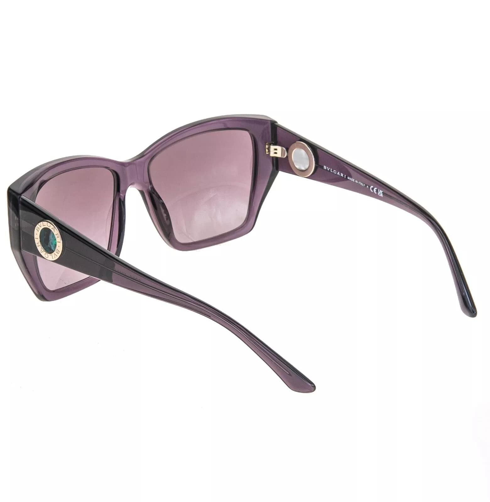 Bvlgari BVLGARI COIN Violet Amethyst Of Logo Sunglasses BV8260 8260 Size ONE SIZE - 6 Thumbnail