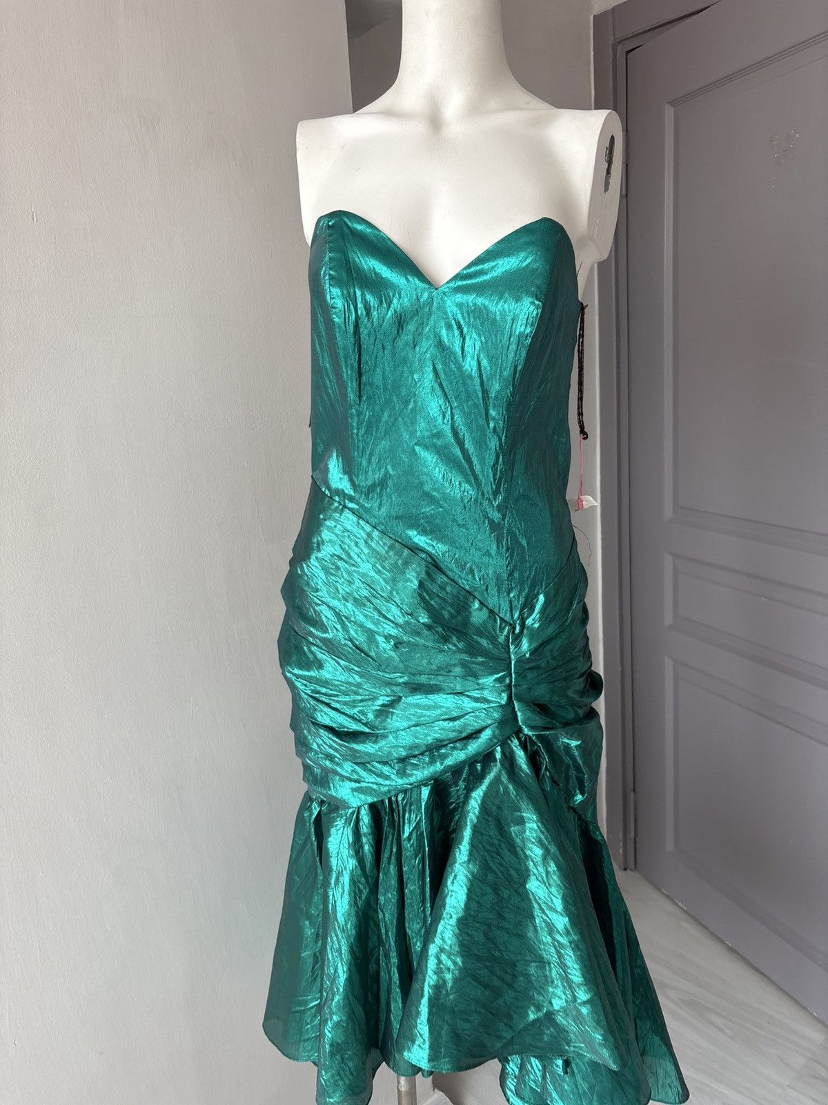 Vintage 80’s Made in US dress Size M / US 6-8 / IT 42-44 - 6 Thumbnail
