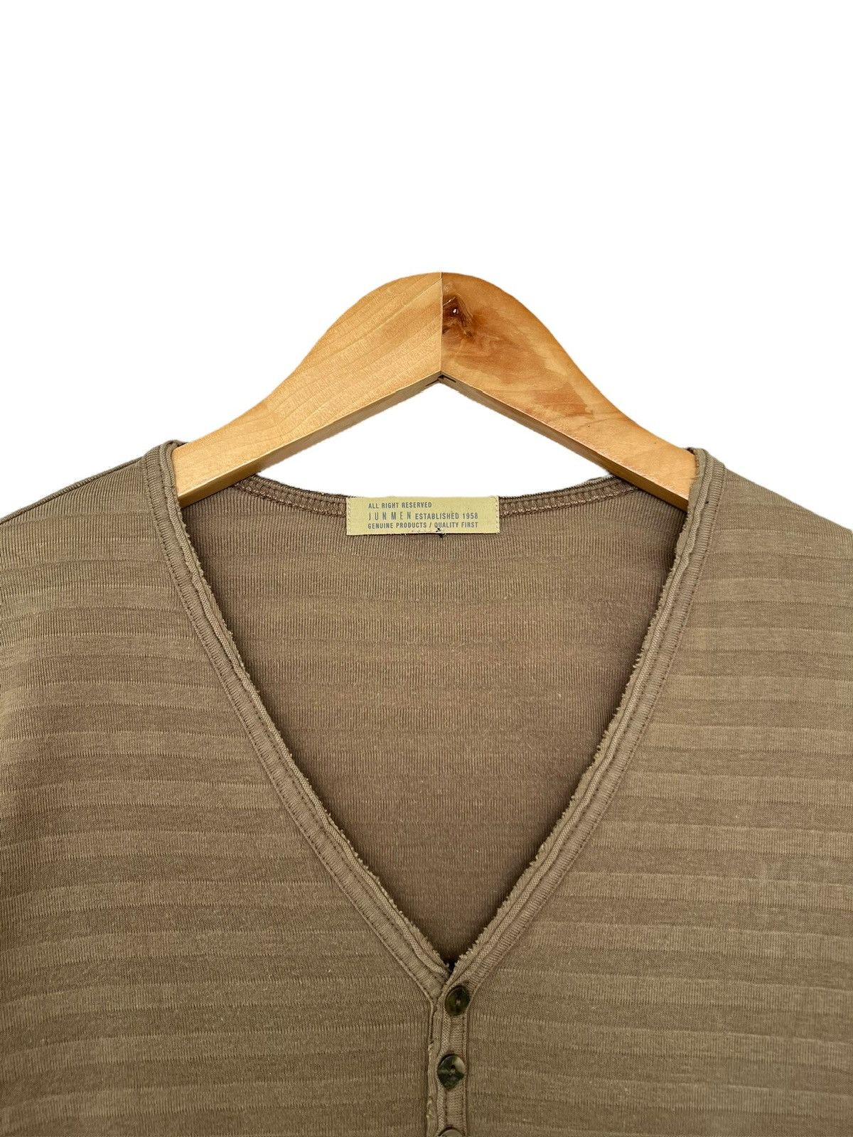 Jun Takahashi Jun Men By Jun Takahashi Distressed Brown Tee Shirt Size US S / EU 44-46 / 1 - 2 Thumbnail