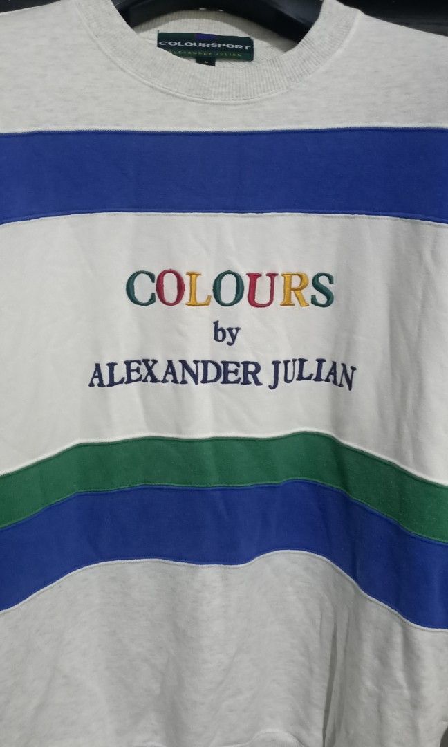Alexander Julian × Designer × Vintage Colours by Alexander Julian crewneck sweatshirt Size US M / EU 48-50 / 2 - 2 Thumbnail