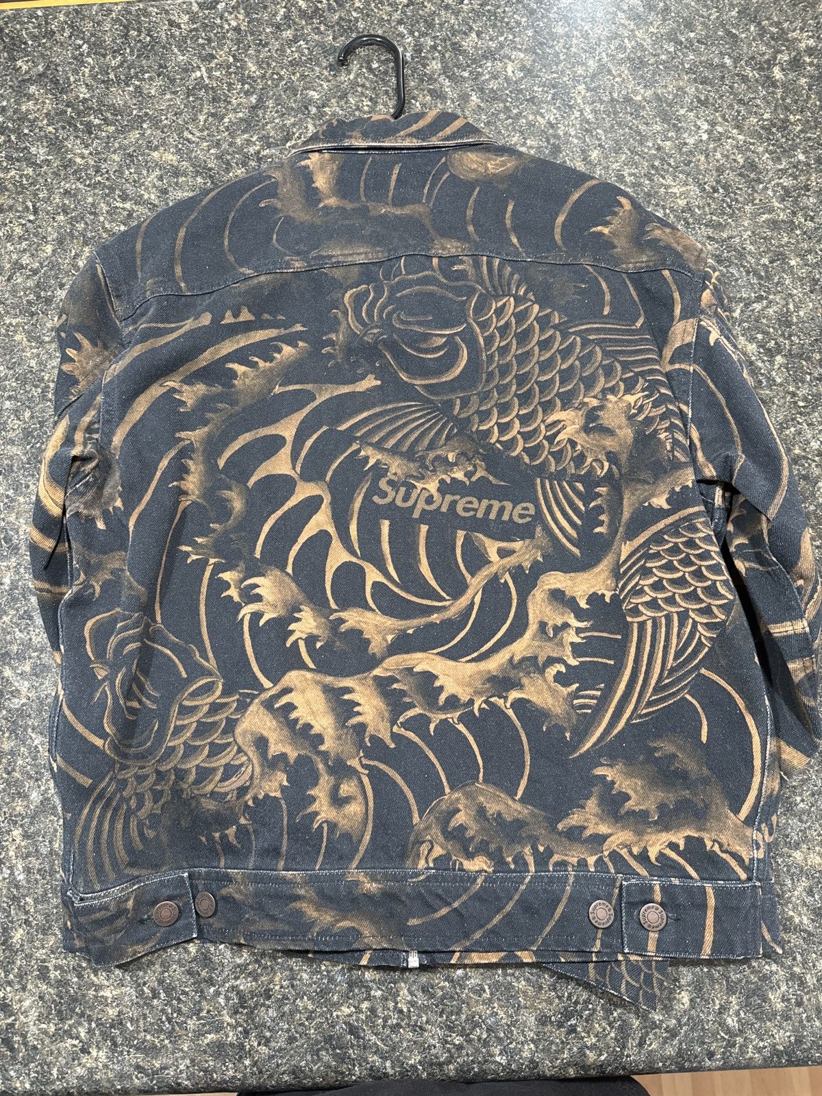 Supreme Supreme Waves Work Jacket Size US S / EU 44-46 / 1 - 3 Thumbnail