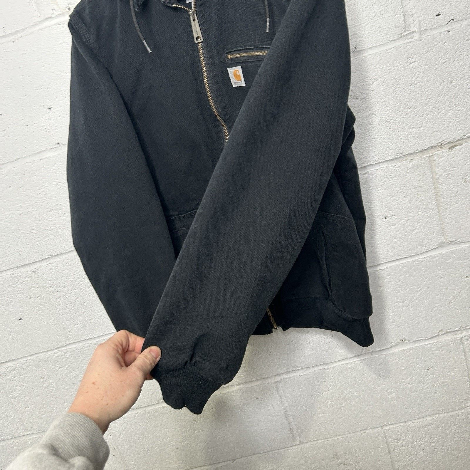 Carhartt Carhartt Sherpa-Lined Wildwood Jacket “Washed Black” Size XL / US 12-14 / IT 48-50 - 7 Thumbnail
