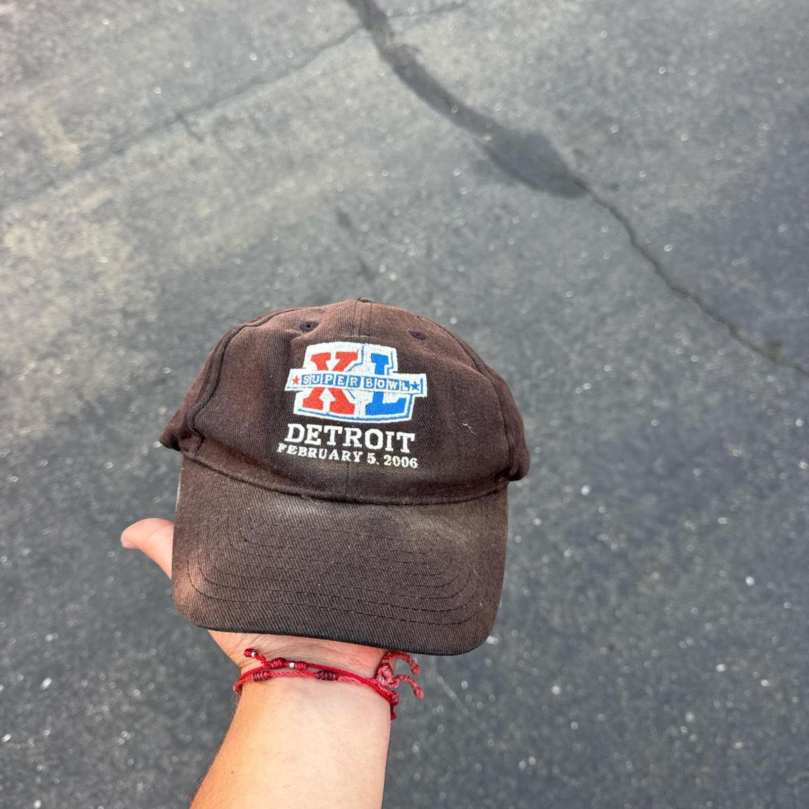 NFL Vintage 2006 Detroit Super Bowl XL Baseball Cap Size ONE SIZE - 2 Thumbnail