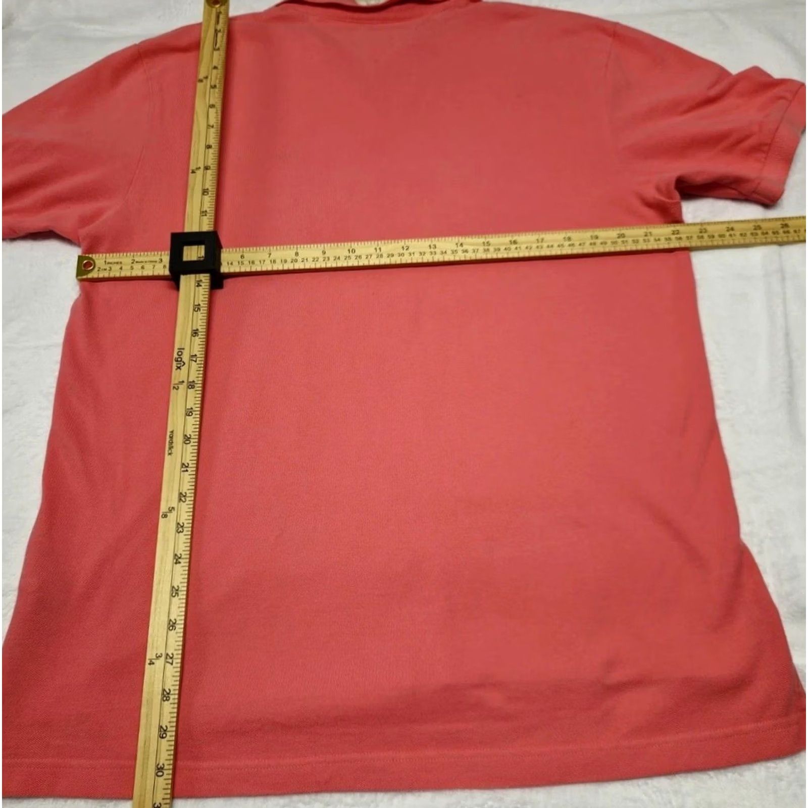 Tommy Hilfiger Tommy Hilfiger Polo Shirt Men L Pink Short Sleeve 100% Cotton Logo Button Classic Golf Walking Size US L / EU 52-54 / 3 - 7 Thumbnail