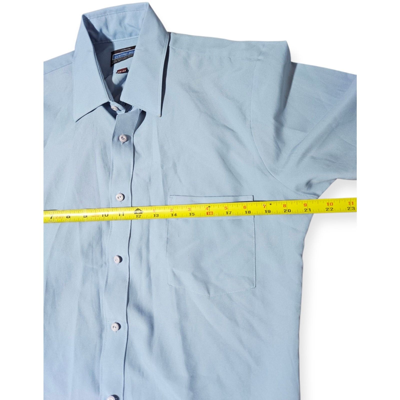JCPenney Vintage 70s JCPenney Silk Button Up Dress Shirt Mens L 15.5 Size US L / EU 52-54 / 3 - 6 Thumbnail