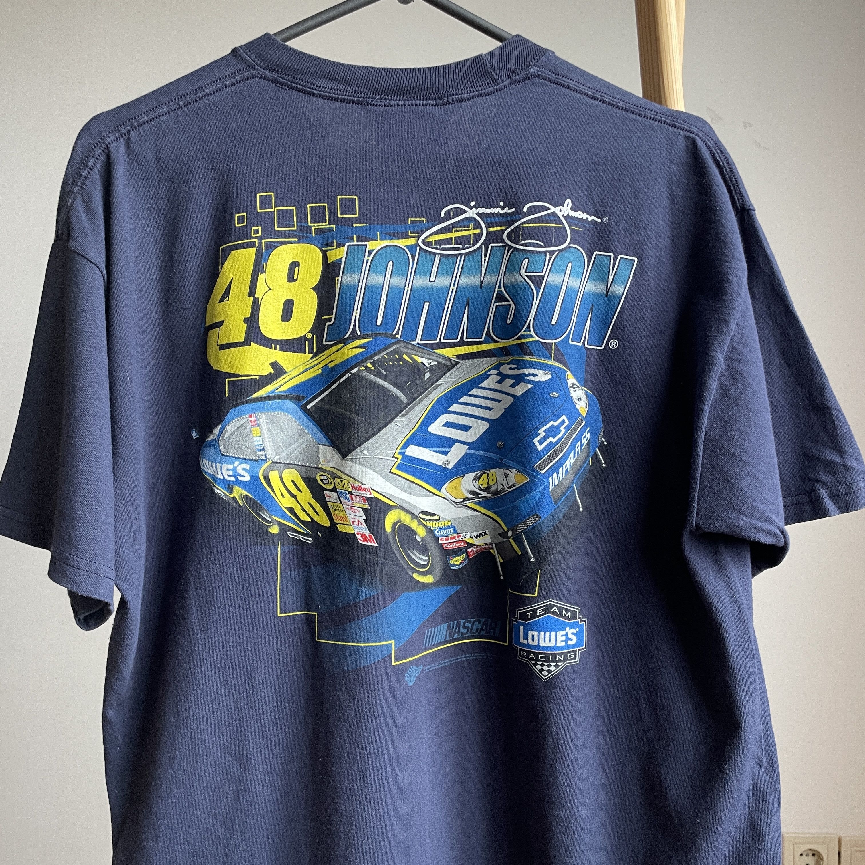 NASCAR NASCAR 2008 #48 Jimmy Johnson T-Shirt Size XL Size US XL / EU 56 / 4 - 3 Thumbnail