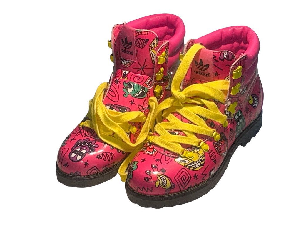 Adidas × Jeremy Scott Adidas X Jeremy Scott Hiking Boots Green