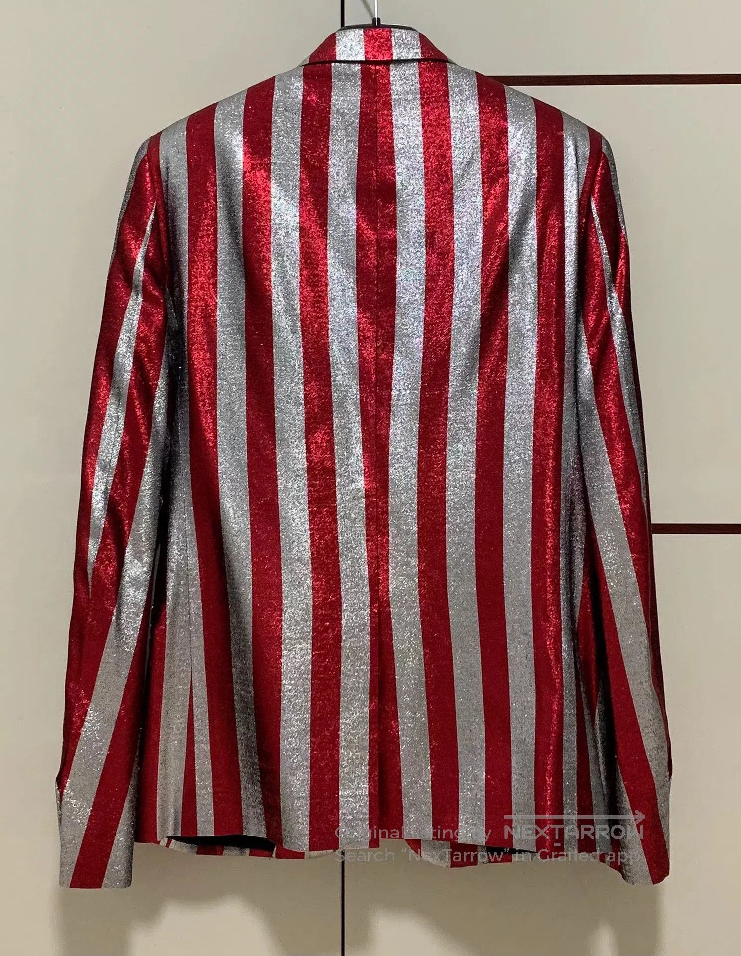Saint Laurent Paris Saint Laurent Metallic Stripe Suit Jacket. Size US S / EU 44-46 / 1 - 2 Thumbnail