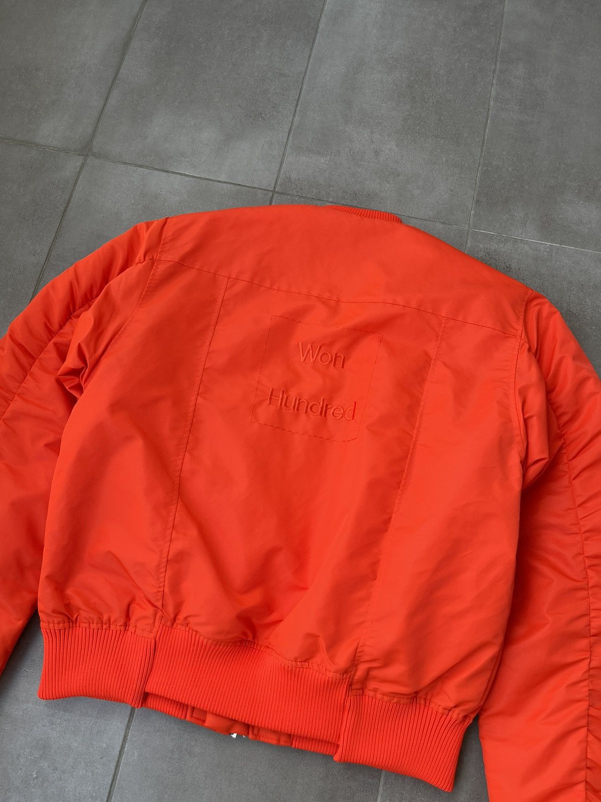 Acne Studios !DS! SS23 Won Hundred Reykjavik M Red Bomber Jacket Size US L / EU 52-54 / 3 - 17 Thumbnail