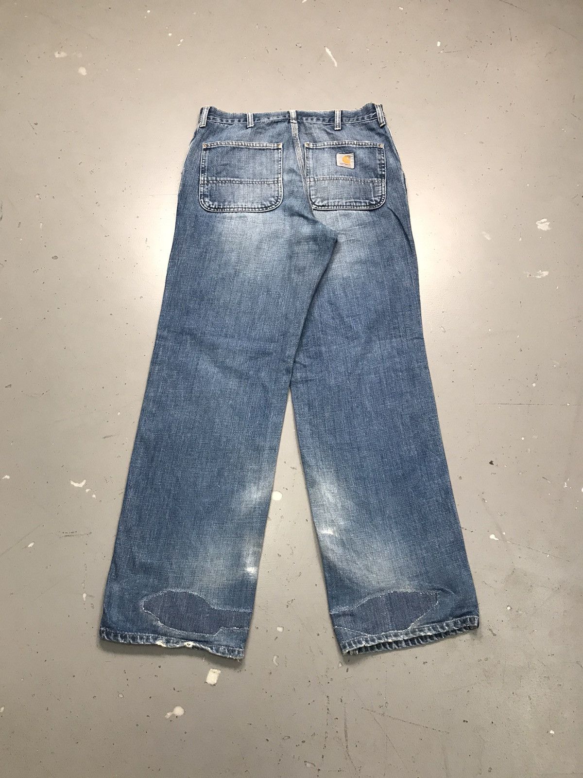 Carhartt Vintage Carhartt distressed simple pant Size US 34 / EU 50 - 2 Thumbnail