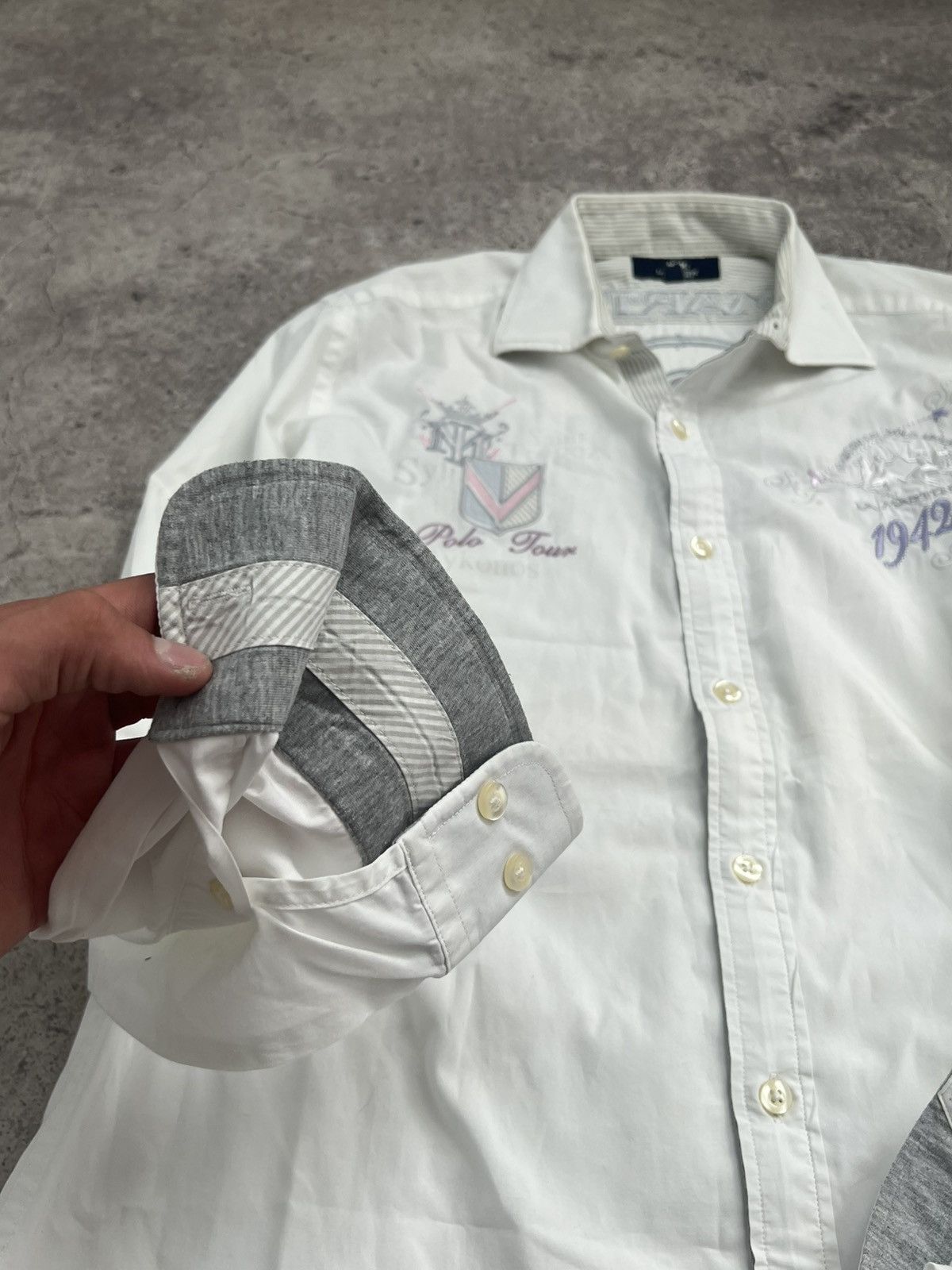 La Martina La Martina Shirt Long Sleeve Polo Cup Y2K Size L Size US L / EU 52-54 / 3 - 9 Thumbnail