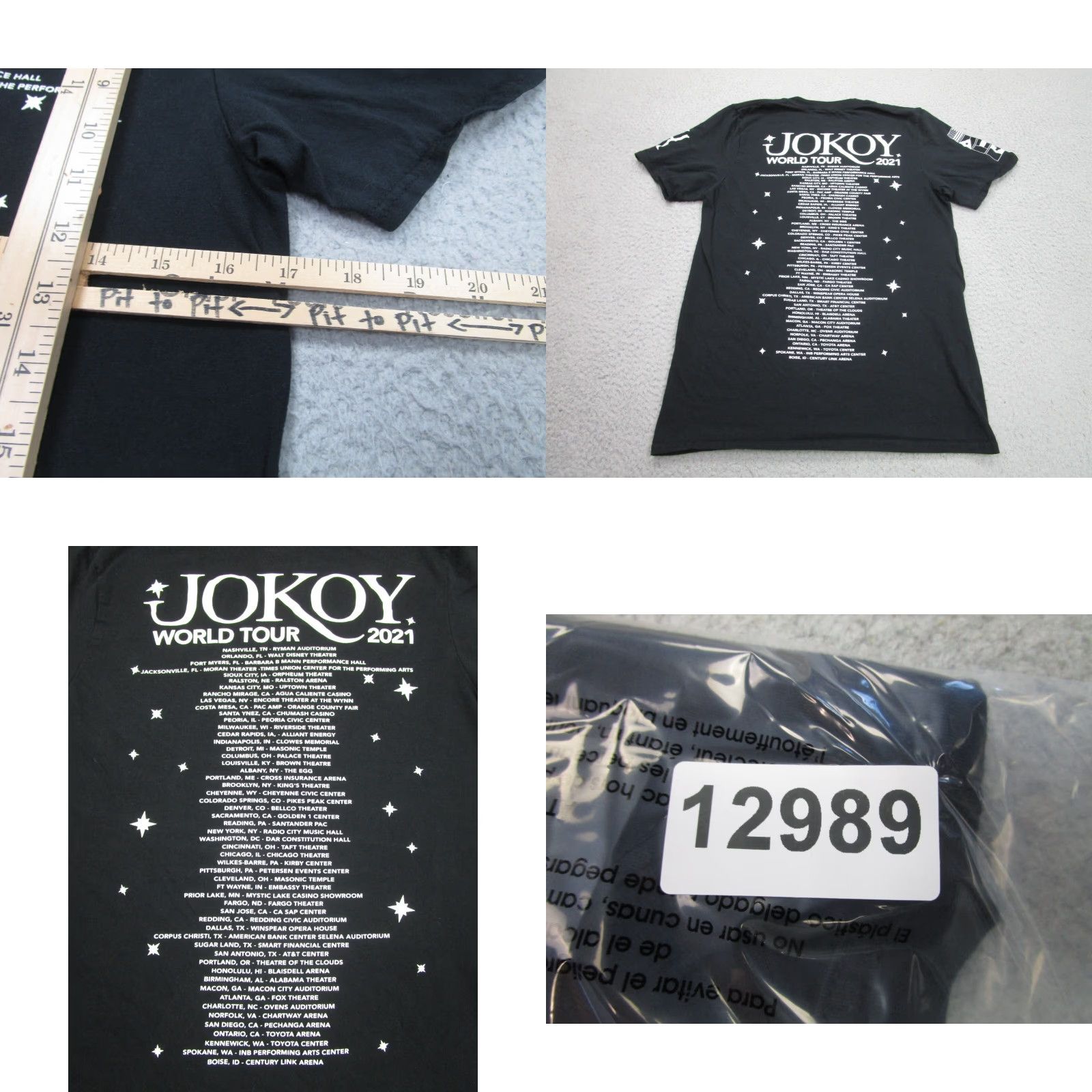 Vintage Jo Koy Shirt Mens S Black Crew Tour 2021 Comedy Funny Comedian Show Small Shirt Mens Black Crew Neck Short Sleeve T-Shirt Jo Koy Size US S / EU 44-46 / 1 - 8 Thumbnail