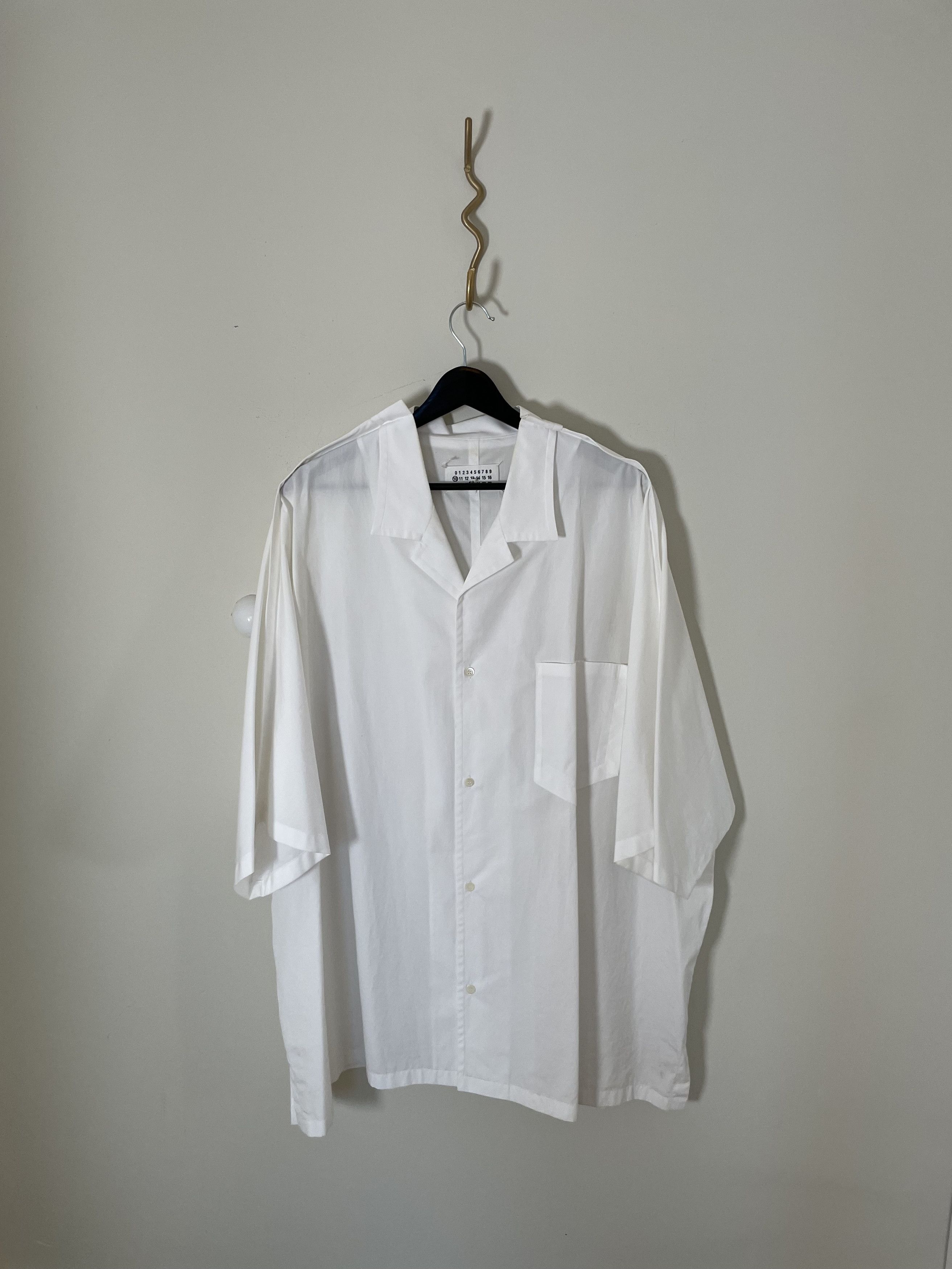 Maison Margiela Outline Oversized Shirt - (as new!) Size US XL / EU 56 / 4 - 1 Thumbnail