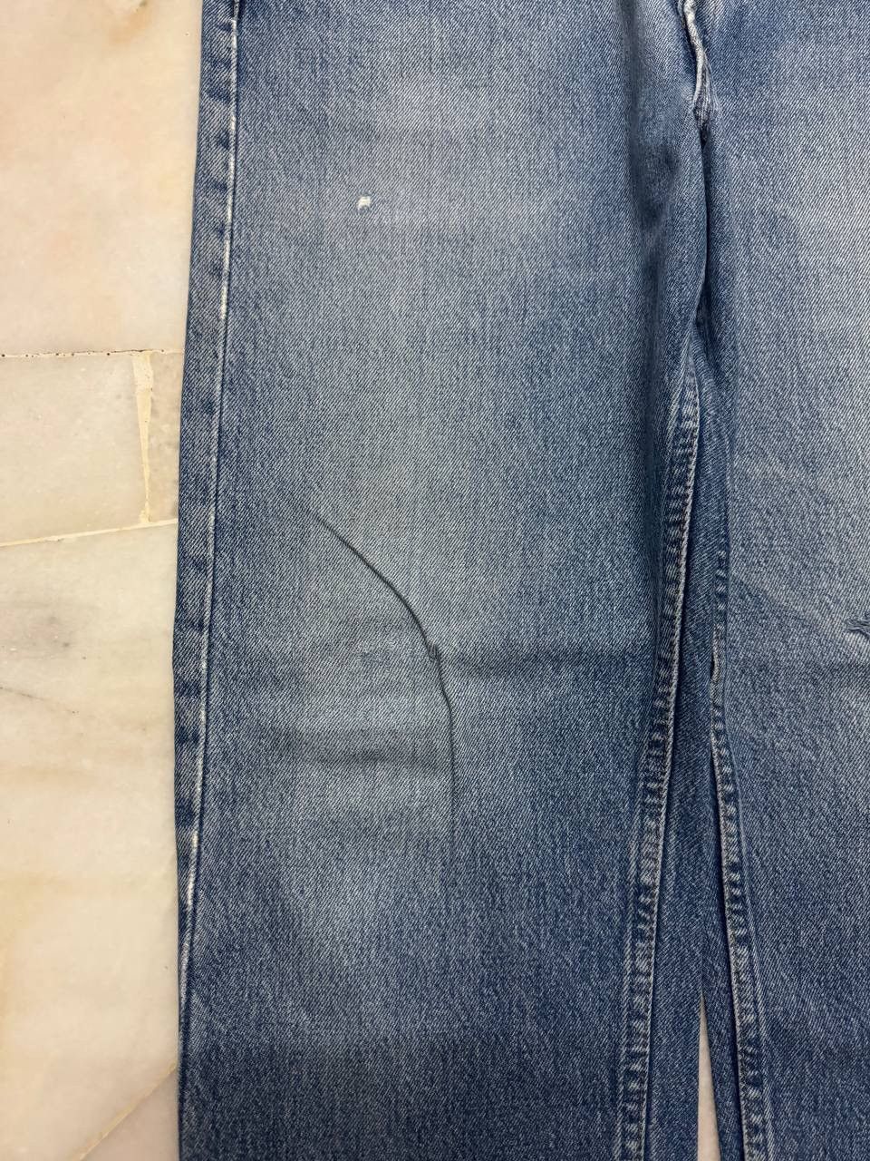 Levi's 💥Grunge💥Vintage 90's 501 Faded Distressed Ripped Blue Jeans Size US 31 - 4 Thumbnail