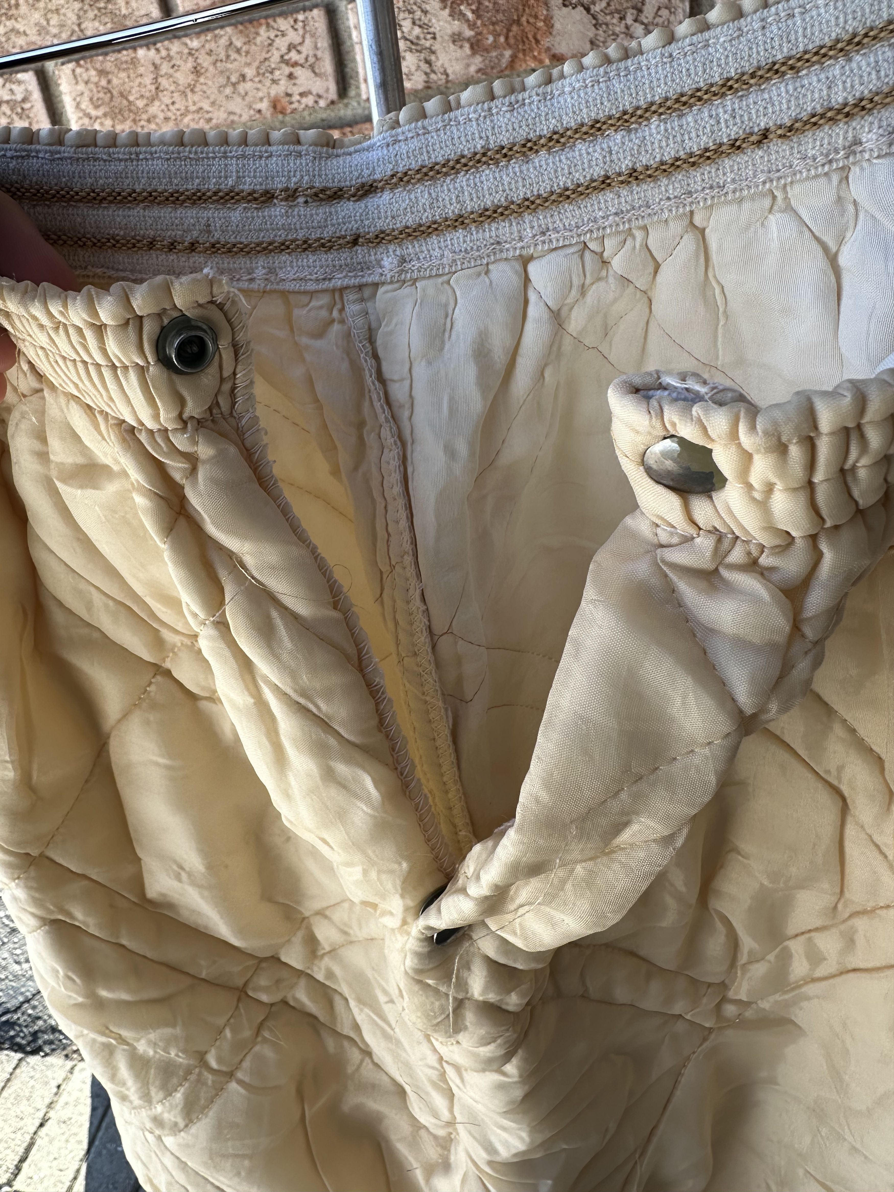 Vintage Quilted Bomber + Pant Liner Set Size US M / EU 48-50 / 2 - 4 Thumbnail