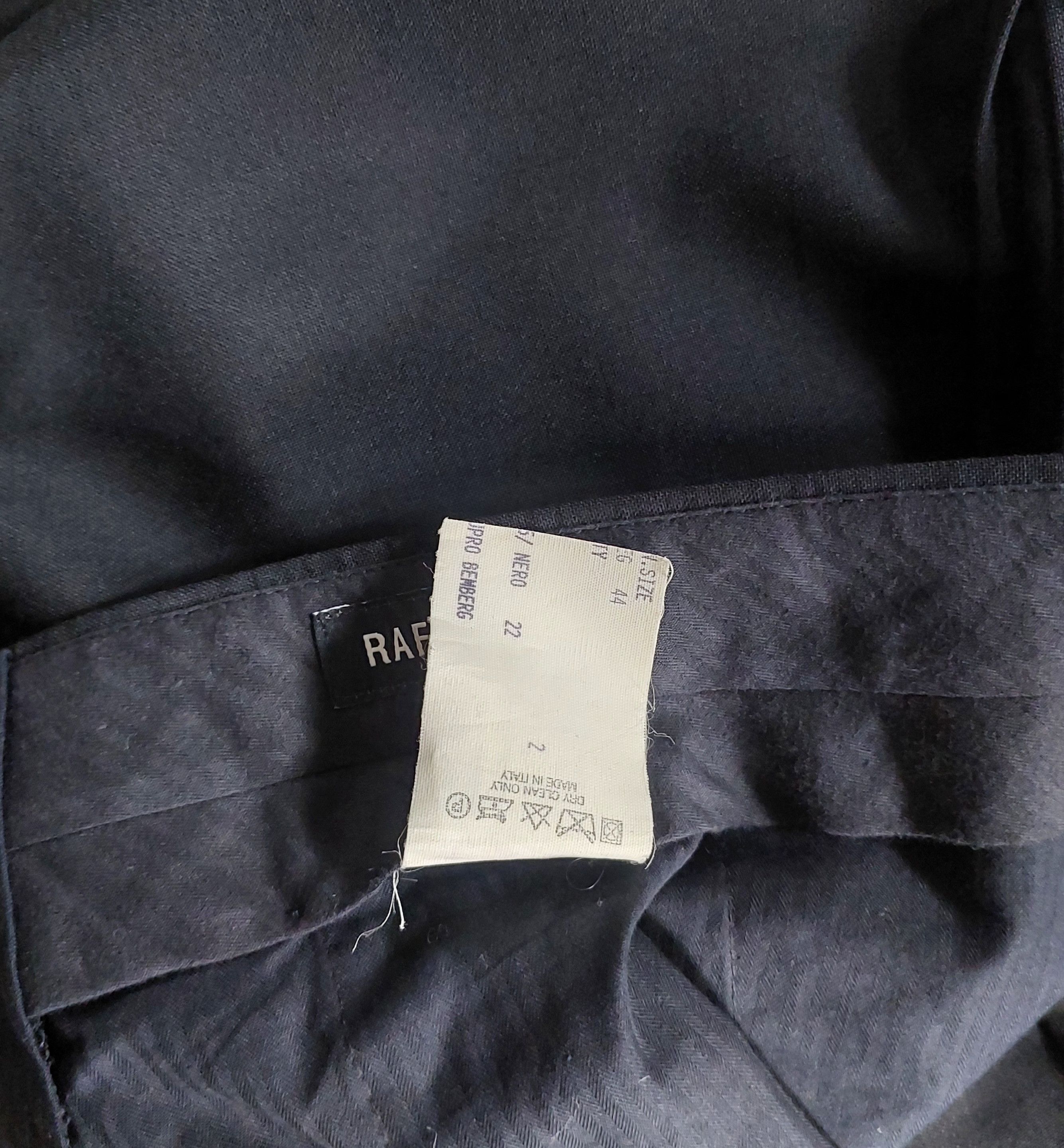 Raf Simons Raf Simons Flat Front Tailored Wool Trouser Size US 44 / EU 60 - 14 Thumbnail