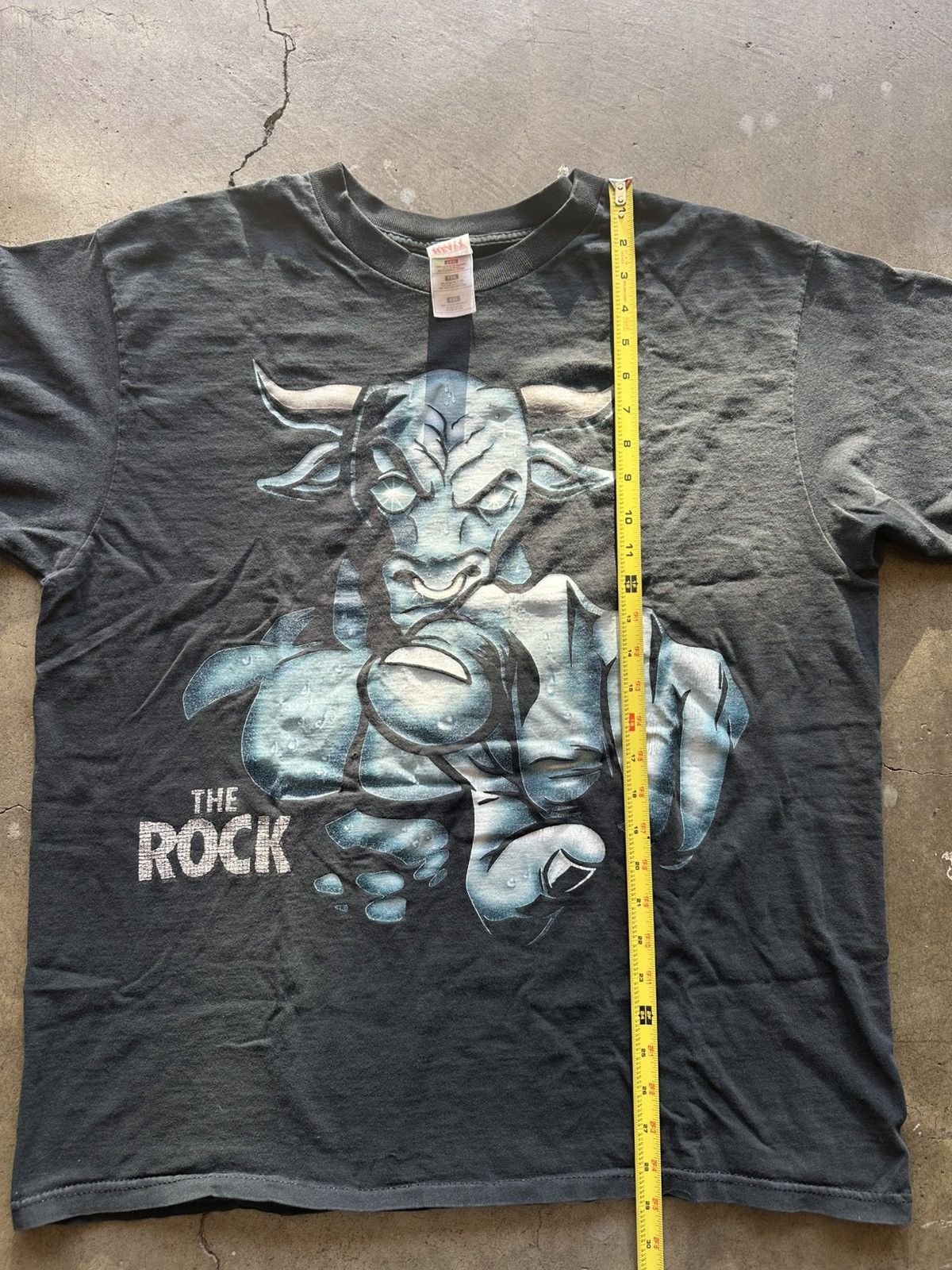 Vintage × WWE × WWF 90s the Rock Tee Size US XL / EU 56 / 4 - 7 Thumbnail