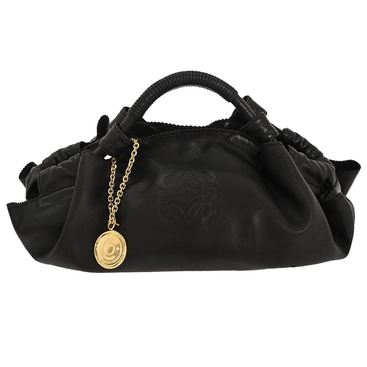 Loewe Loewe Anagram Logo Nappa Aire Hand Bag Leather Size ONE SIZE - 1 Thumbnail