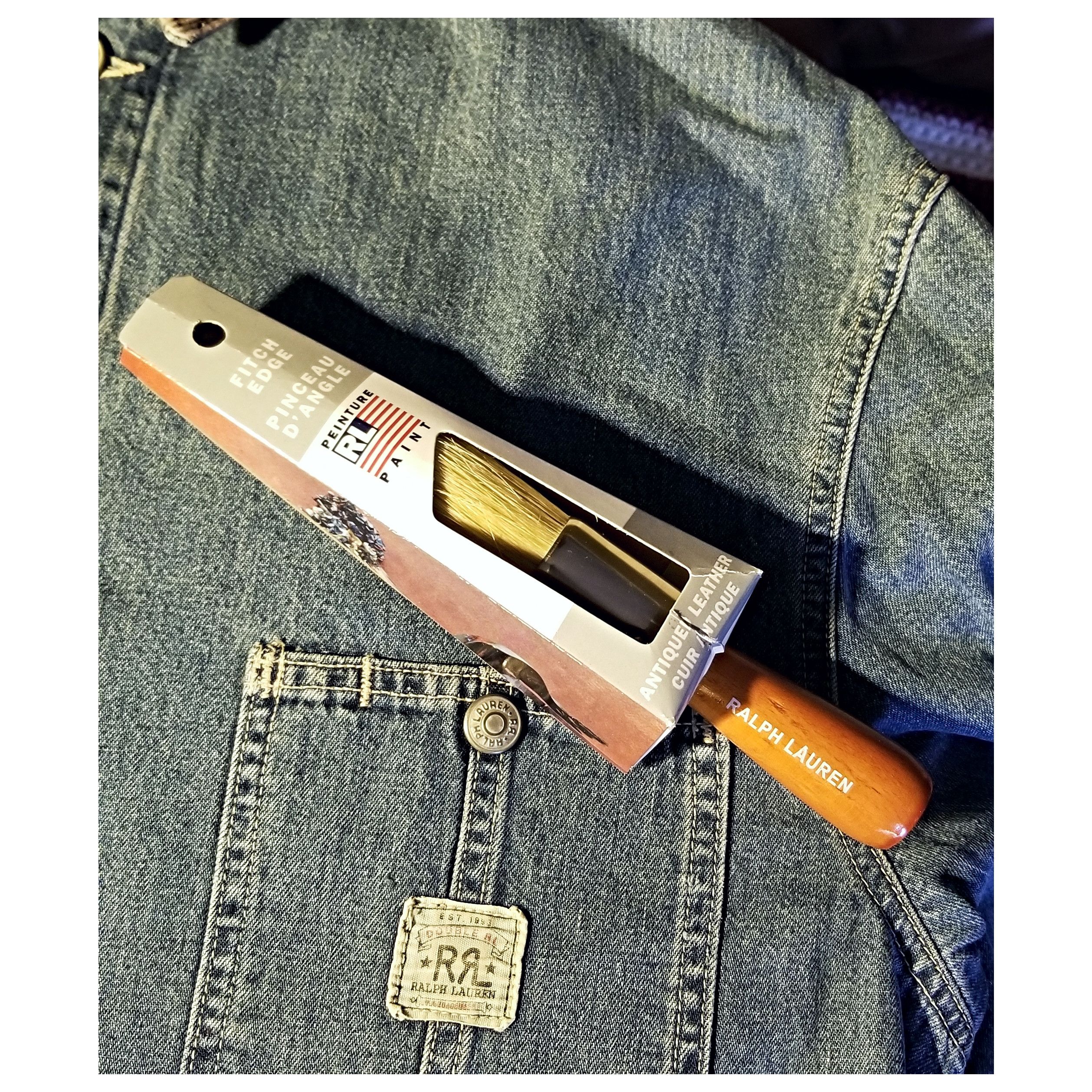 Polo Ralph Lauren VTG. RALPH LAUREN FITCH EDGE PAINT BRUSH- DEADSTOCK UNUSED!! Size ONE SIZE - 2 Thumbnail