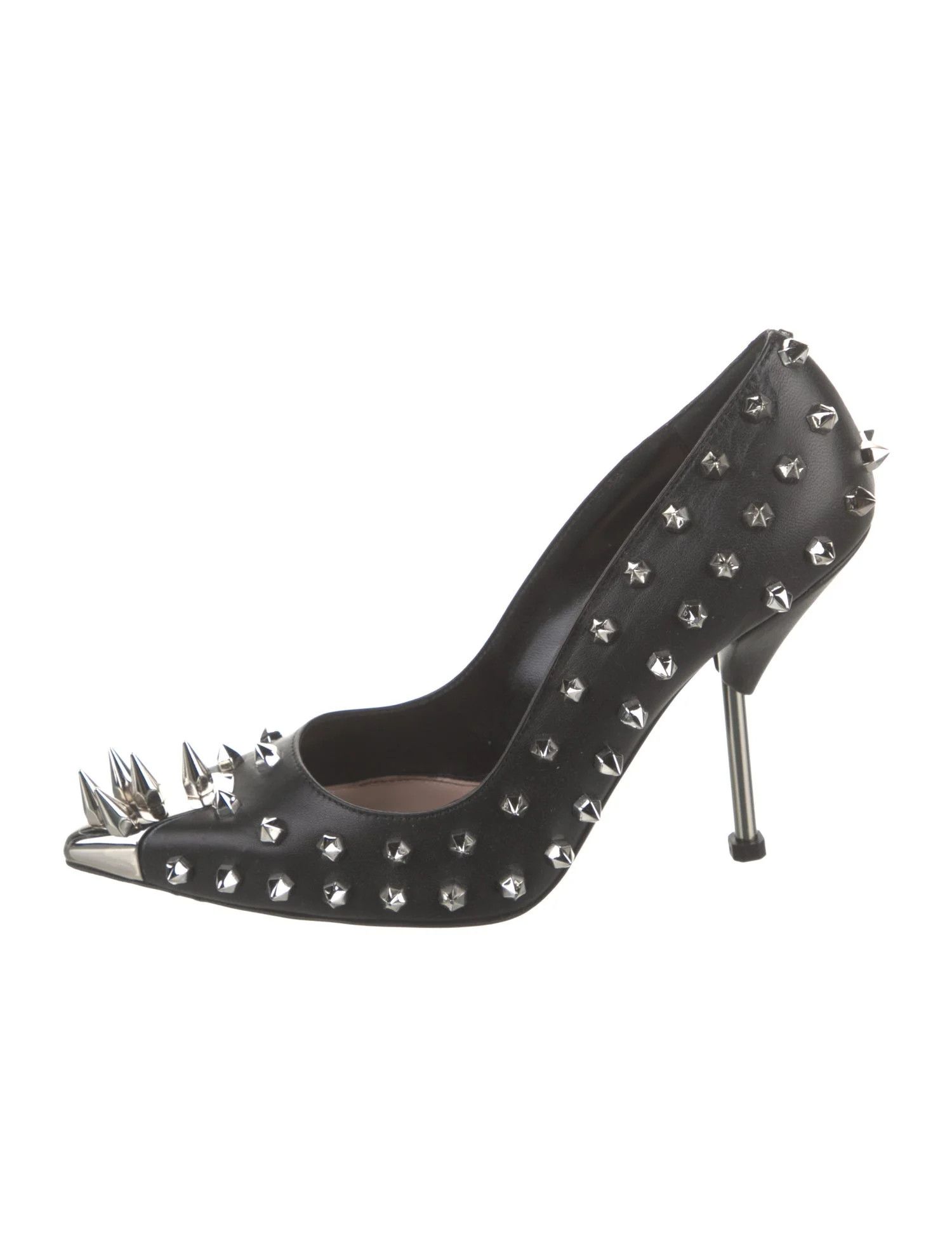Alexander McQueen o1y0225 Pumps in Black Size US 5 / IT 35 - 2 Thumbnail