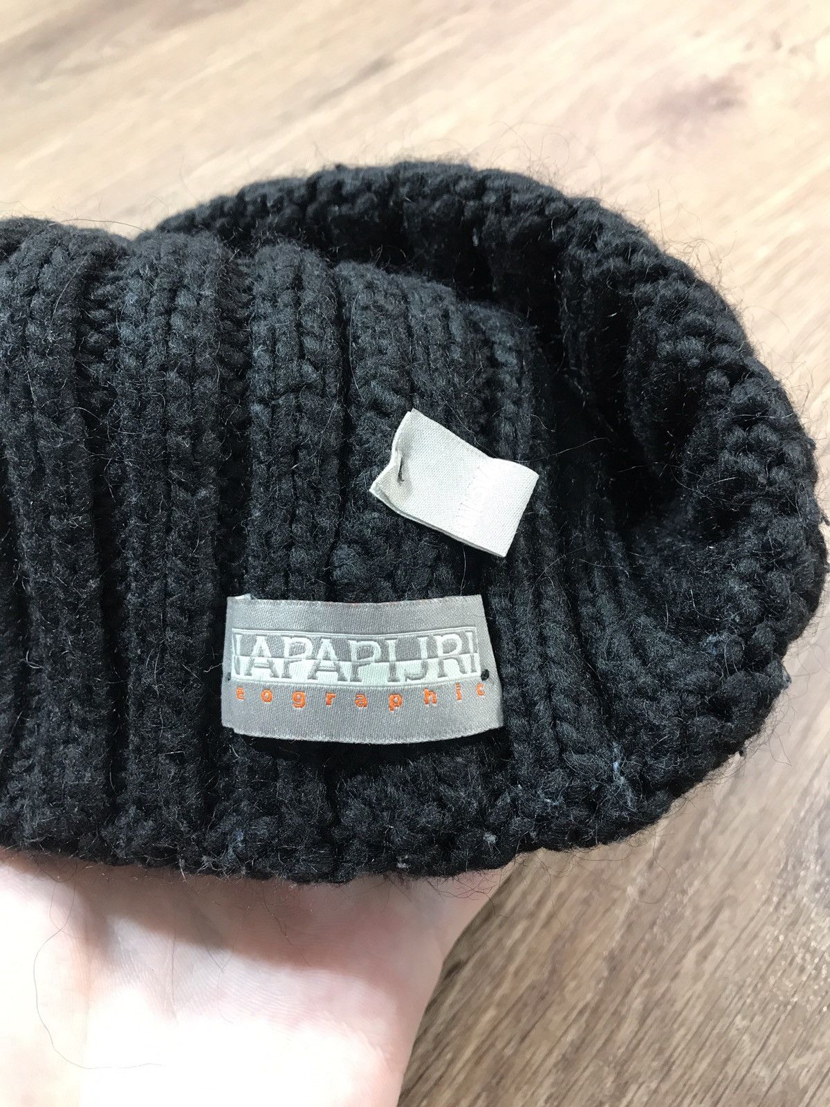 Napapijri × Vintage Napapijri Vintage Hat Big Logo Size ONE SIZE - 5 Thumbnail