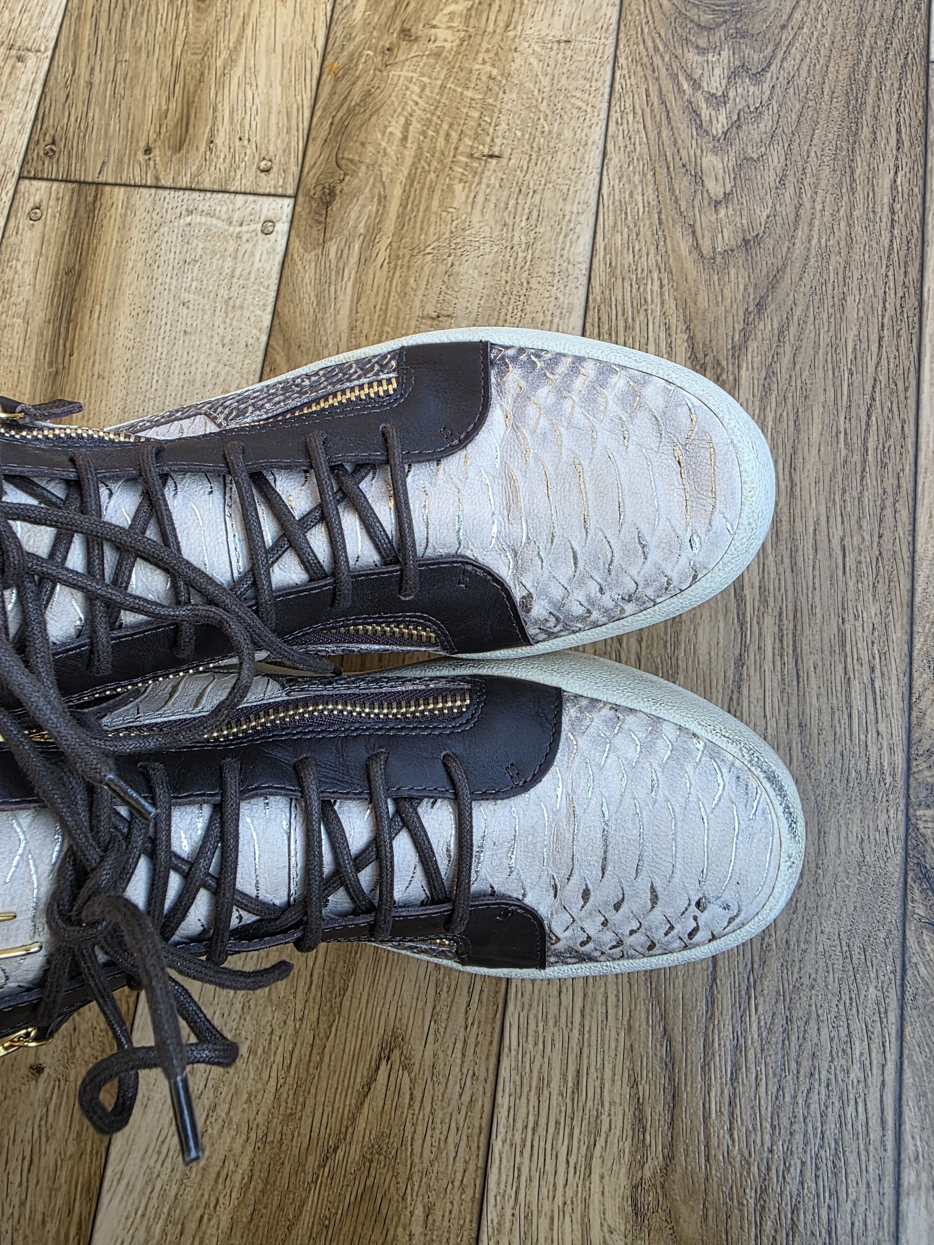 Giuseppe Zanotti Giuseppe Zanotti High Top Sneakers Size US 9 / EU 42 - 13 Thumbnail