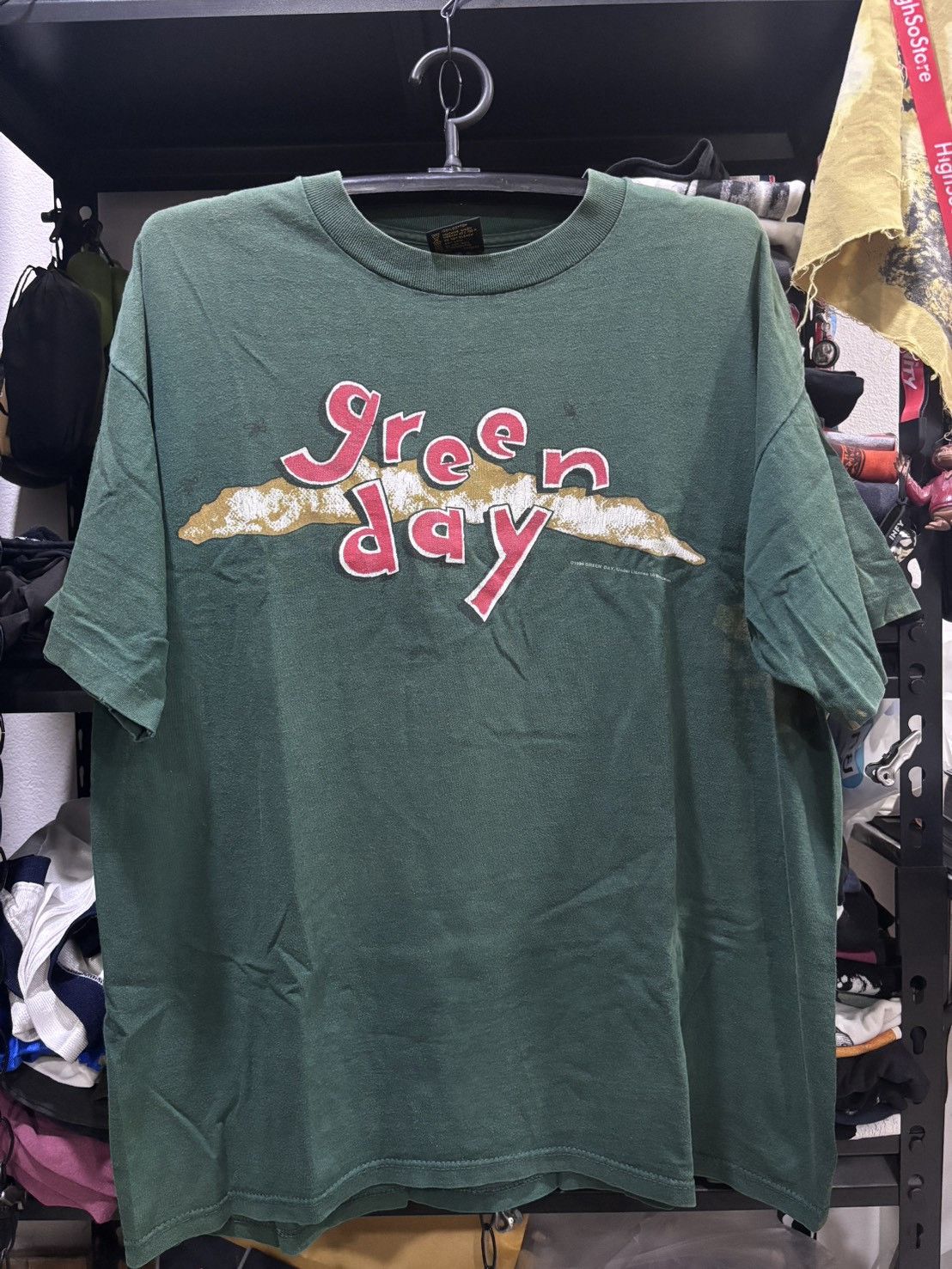 Band Tees Vintage Green Day Size US XL / EU 56 / 4 - 1 Thumbnail