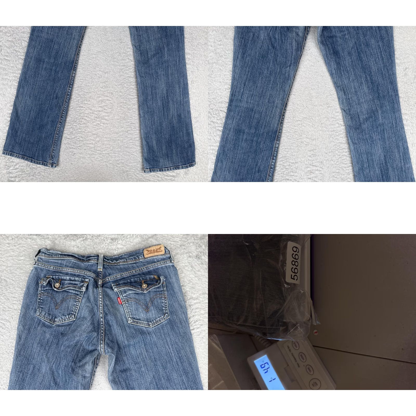 Levi's Levi's 515 Bootcut Jeans Womens 6 Blue Medium Wash Mid Rise Stretch Denim 28x32 Regular Jeans Women's 515 Boot Cut Blue Medium Wash 28x32 Mens? Size 28" / US 6 / IT 42 - 10 Thumbnail