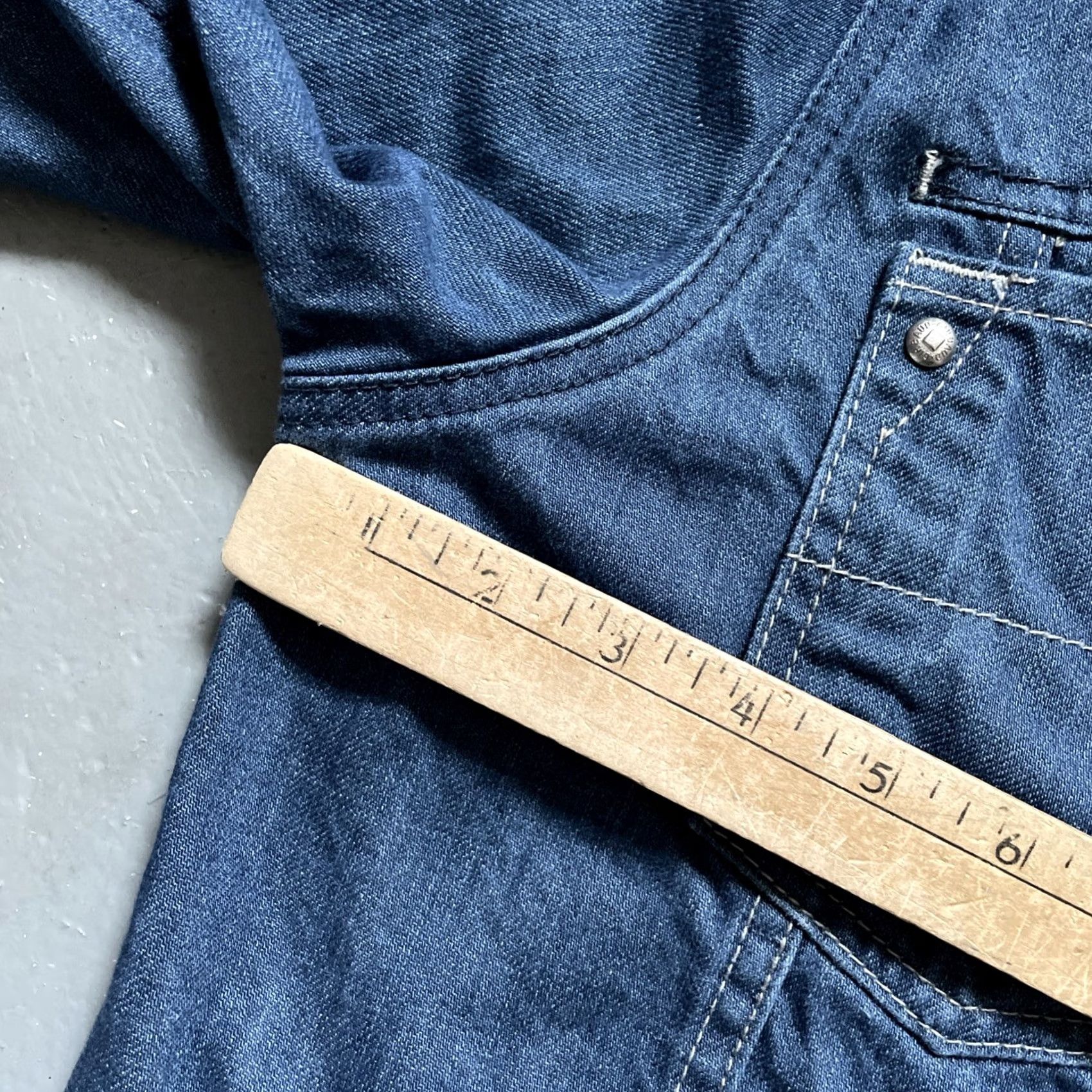 Denime Vintage Girbaud Denim Trucker Jacket L - Size L Size US L / EU 52-54 / 3 - 2 Thumbnail