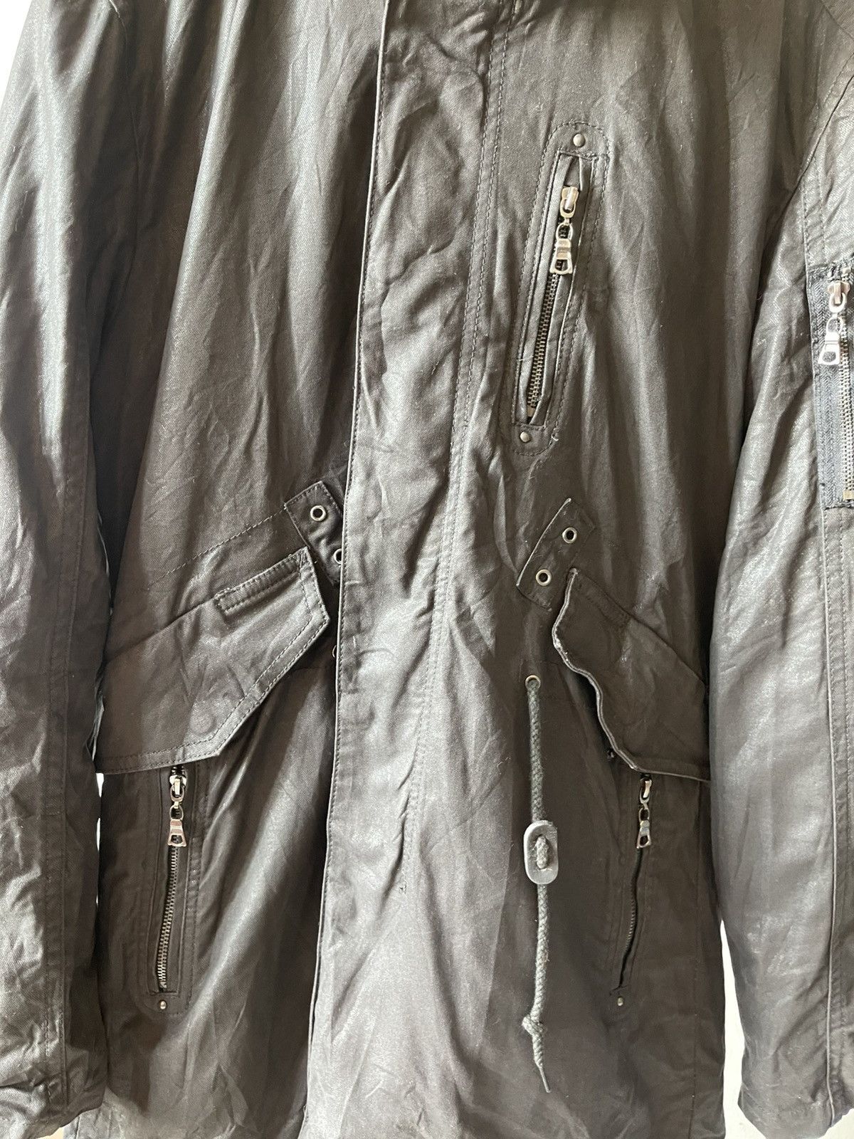 Tornado Mart 2000s Tornado Mart Parka Wx With Raccon Fur Hoodie Size US M / EU 48-50 / 2 - 11 Thumbnail