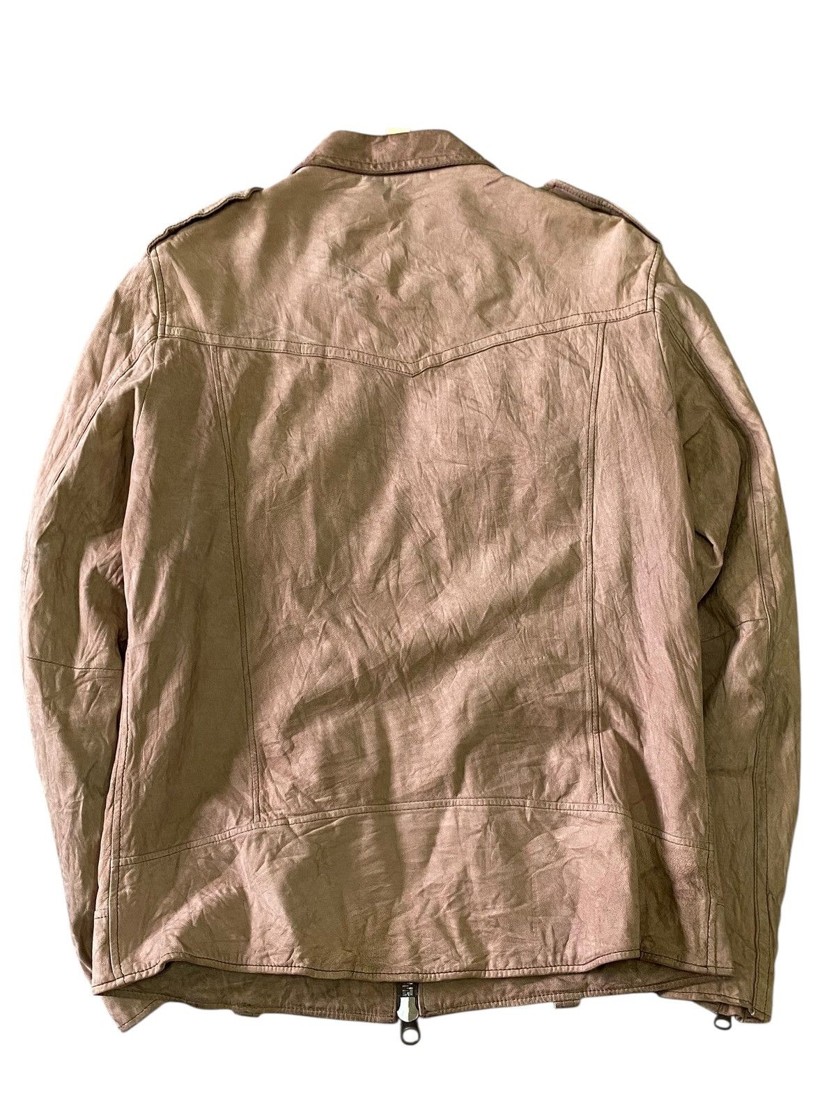 United Arrows ARCHIVE United Arrows Green Label Sheepskin Leather Jacket Size US S / EU 44-46 / 1 - 2 Thumbnail