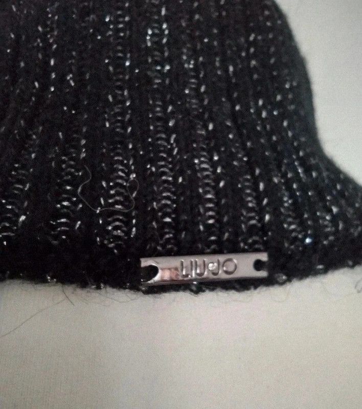 Liu Jo Liu Jo Milano Alpaca Open Back Sweater Geometric ShimmerKnit Size XS / US 0-2 / IT 36-38 - 5 Thumbnail