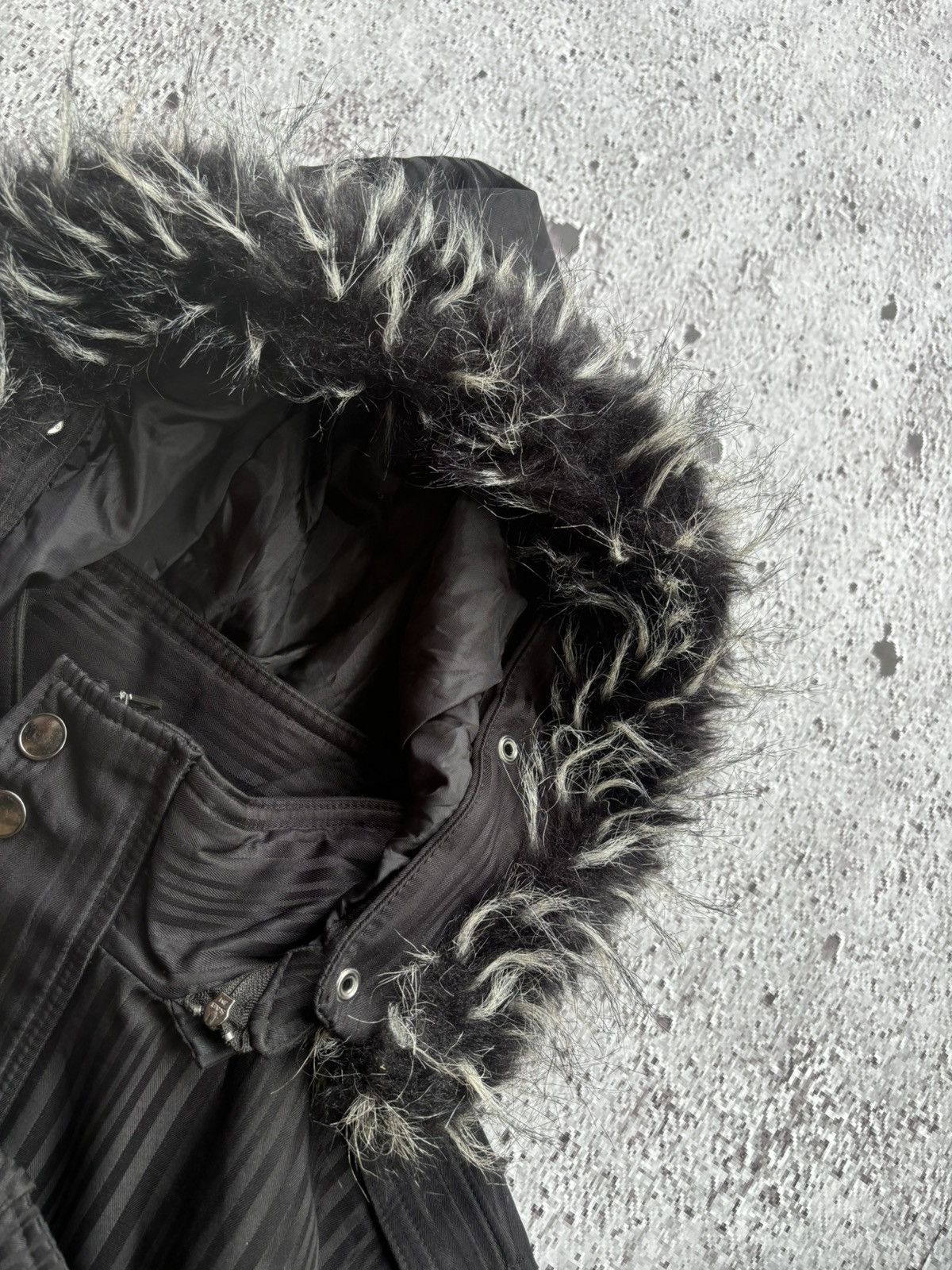 Le Grande Bleu (L.G.B.) 2000's Sorridere ifsixwasnine lgb style fur jacket Size US M / EU 48-50 / 2 - 7 Thumbnail