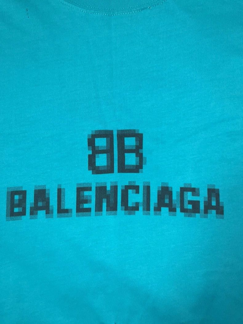 Balenciaga Balenciaga Destruction Mosaic Short Sleeve Size US XS / EU 42 / 0 - 2 Thumbnail