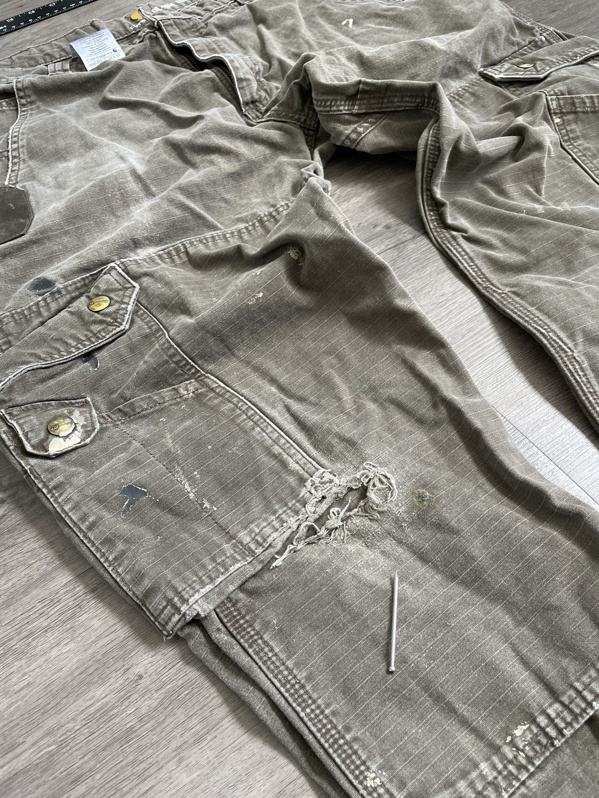 Carhartt × Other Carhartt Double-Knee “Relaxed Fit” Rip-stop Pants (Sz.38x30) Size US 38 / EU 54 - 8 Thumbnail