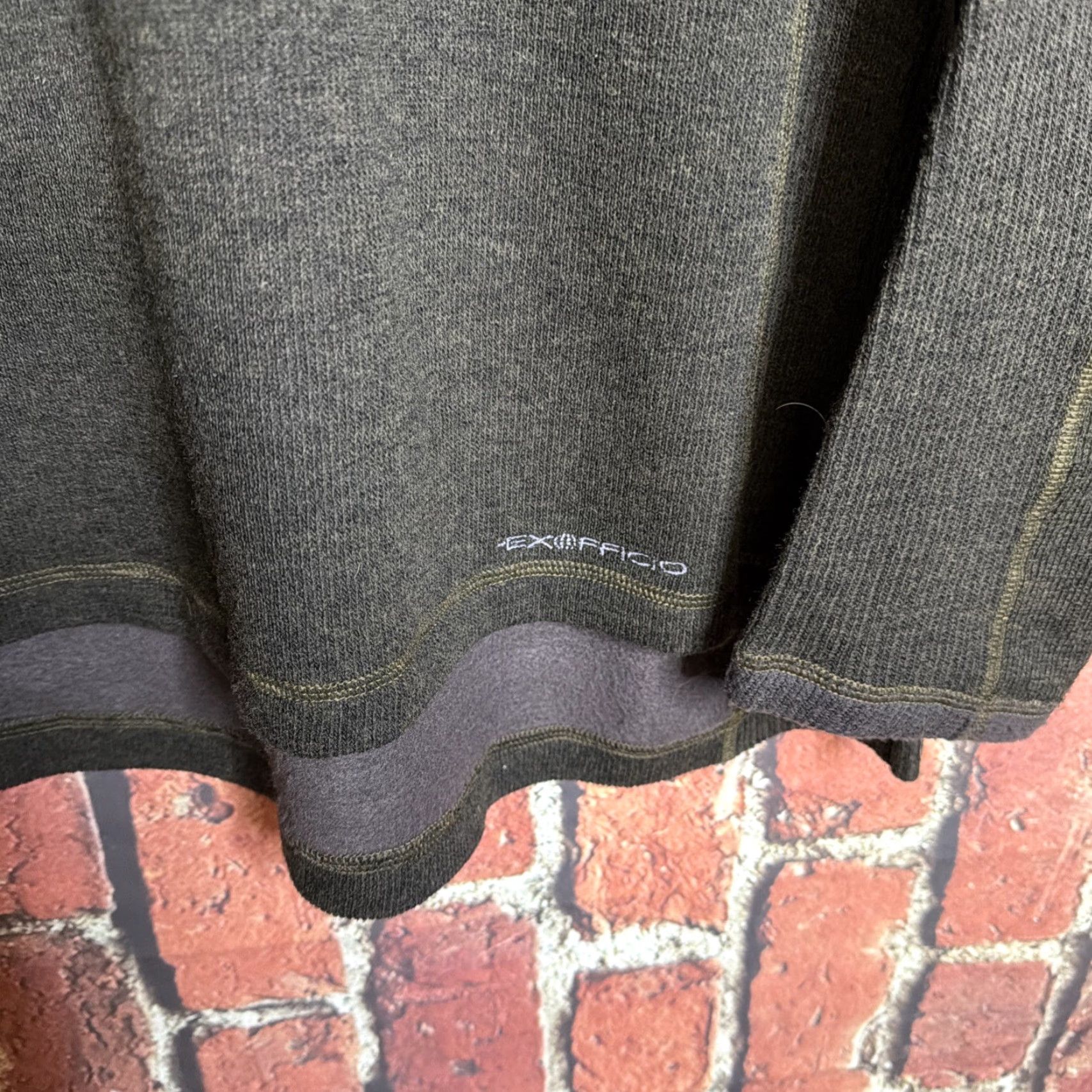 ExOfficio ExOfficio Mens Wool Blend Brown Sweater Long Sleeve Size Large Size US L / EU 52-54 / 3 - 3 Thumbnail