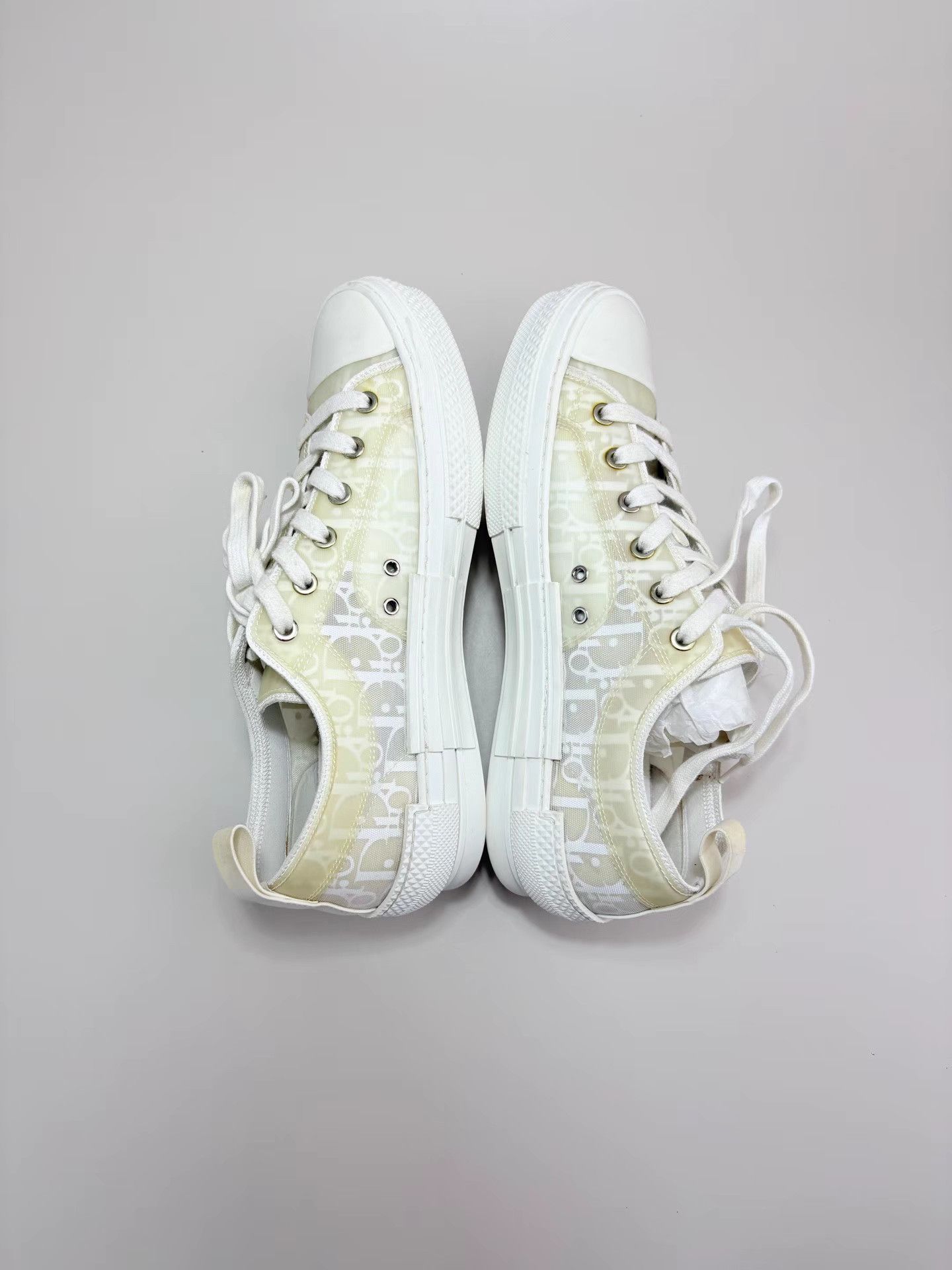 Dior DIOR B23 Oblique Sneakers K1 Size US 7 / EU 40 - 5 Thumbnail
