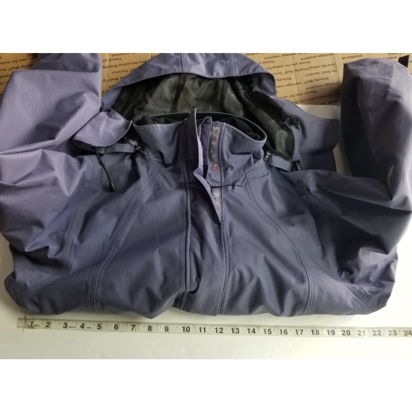 Eastern Mountain Sports EASTERN MOUNTAIN SPORTS Rain Jacket Womens Size Small Blue Waterproof Hiking EMS Size S / US 4 / IT 40 - 3 Thumbnail