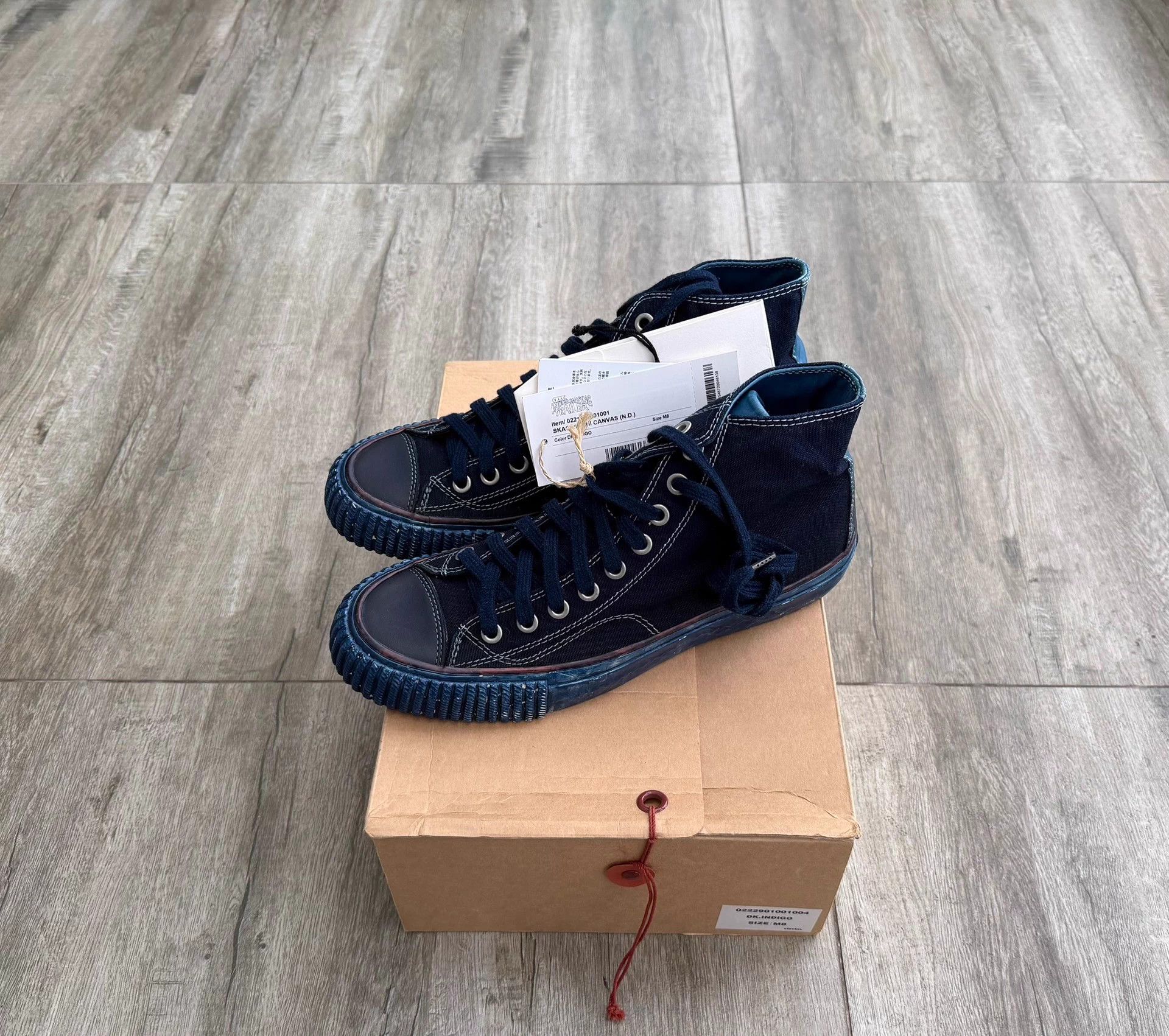 Visvim VISVIM ICT SKAGWAY HI Canvas Indigo US8 New Size US 8 / EU 41 - 2 Thumbnail