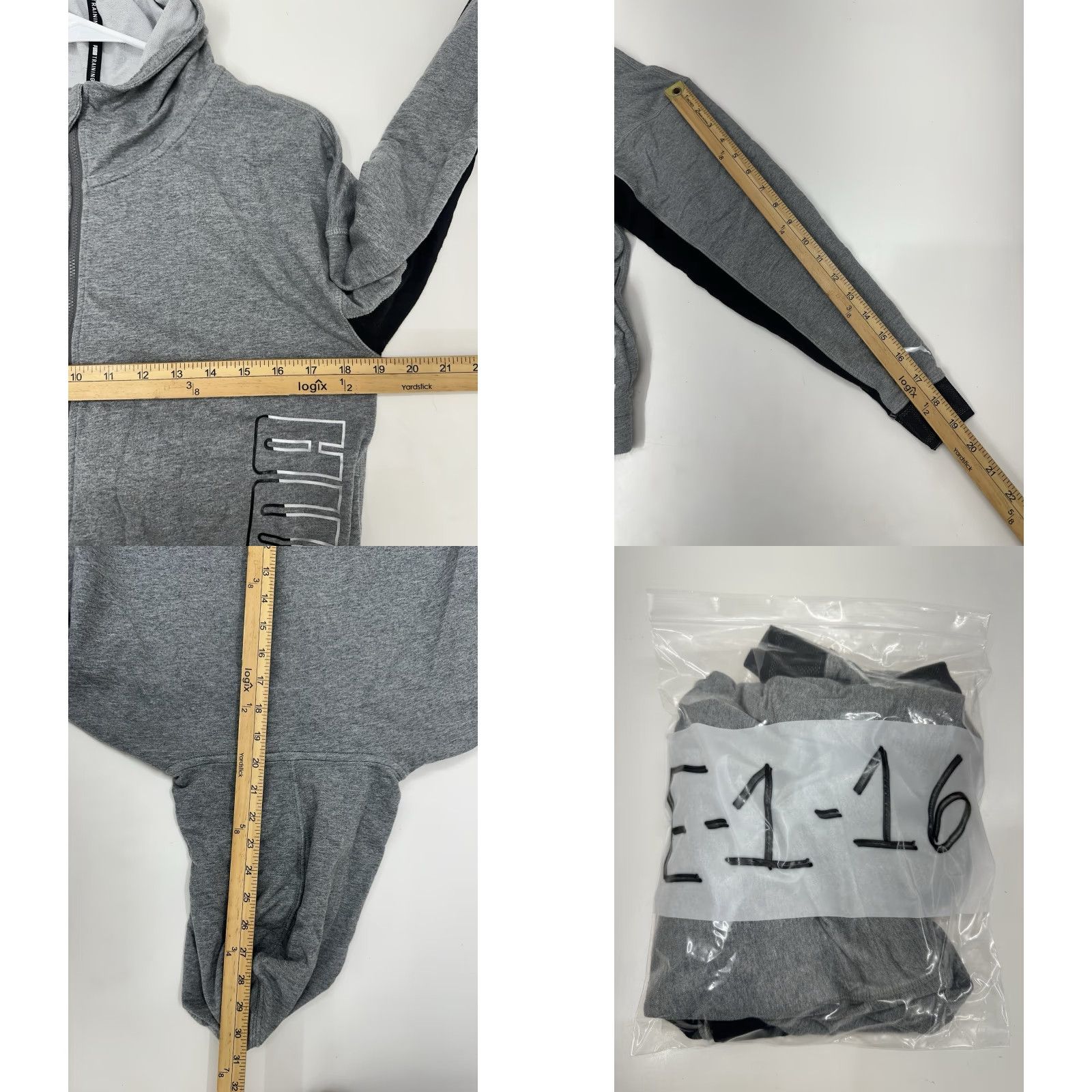 Puma Puma Womens Jacket Zip Up Hooded Sweatshirt Gray Size S Training Hooded Outdoor Classic Size S / US 4 / IT 40 - 8 Thumbnail