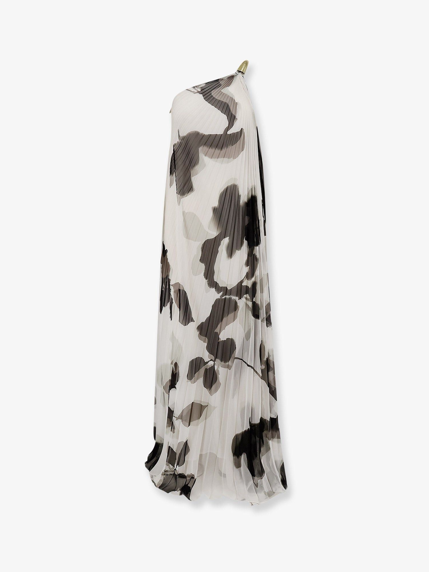 Max Mara Mxefuggito Pleated Long Dress Size XS / US 0-2 / IT 36-38 - 1 Thumbnail