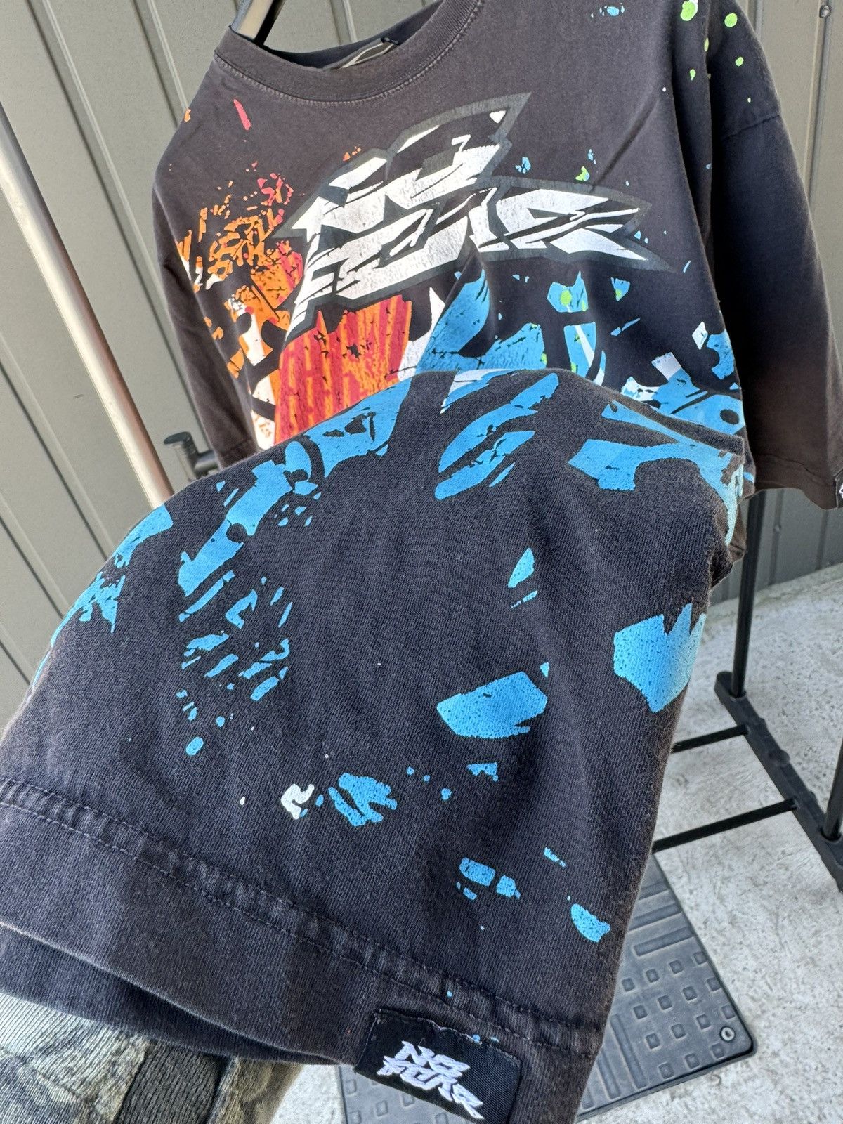 No Fear × Vintage Vintage No Fear All Over Print T Shirt Y2K SURF TEE Size US XL / EU 56 / 4 - 9 Thumbnail