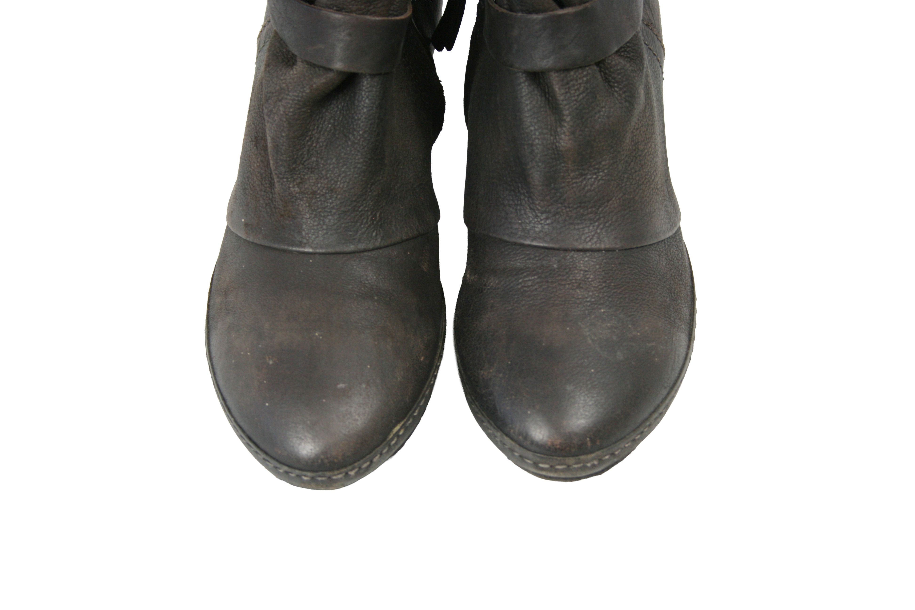 A.S.98 00S Airstep Grunge Avant Garde Heeled Boots Vintage Size US 6 / IT 36 - 5 Thumbnail