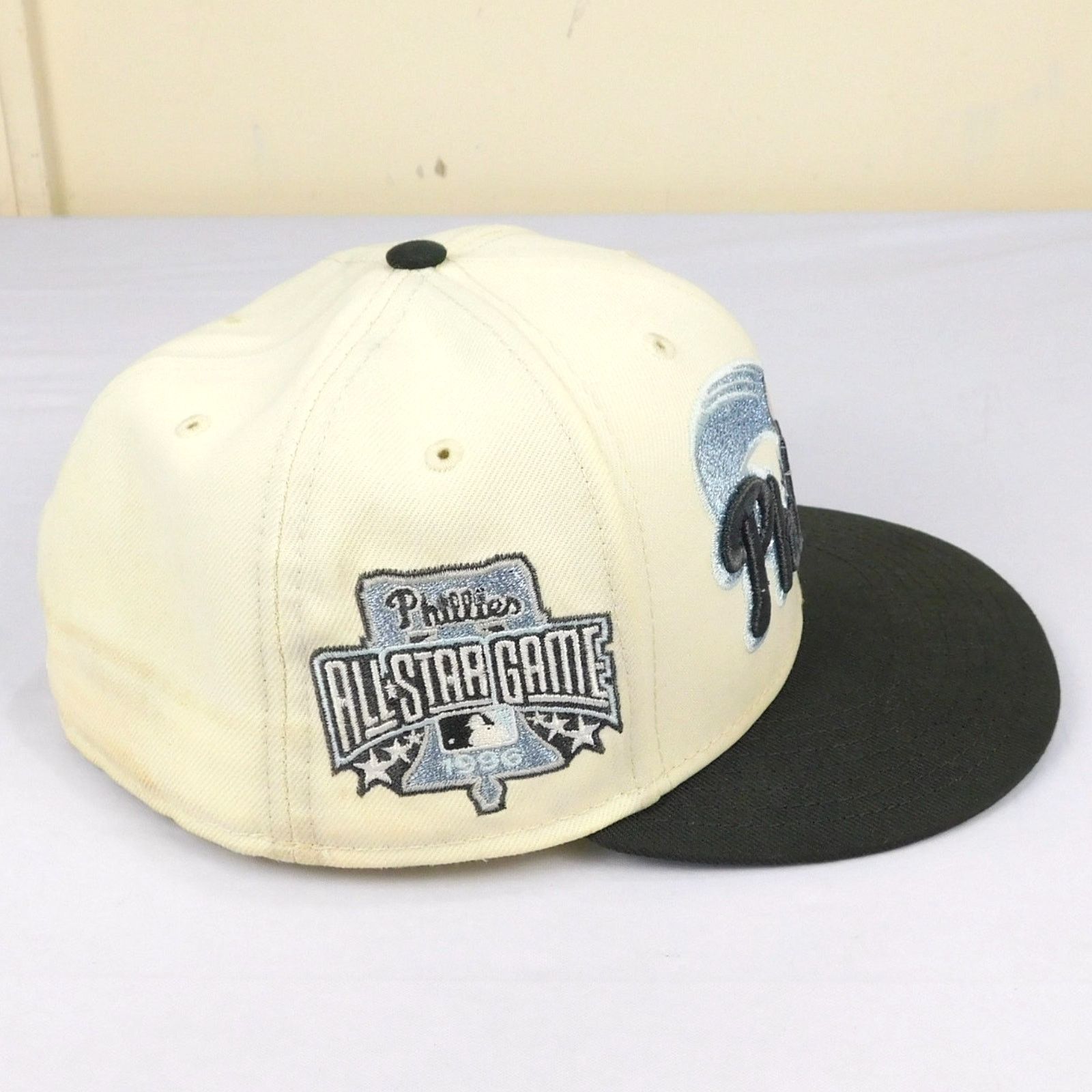 New Era Philadelphia Phillies 1996 ASG Fitted Hat Size 7 1/2 New Era Size ONE SIZE - 3 Thumbnail