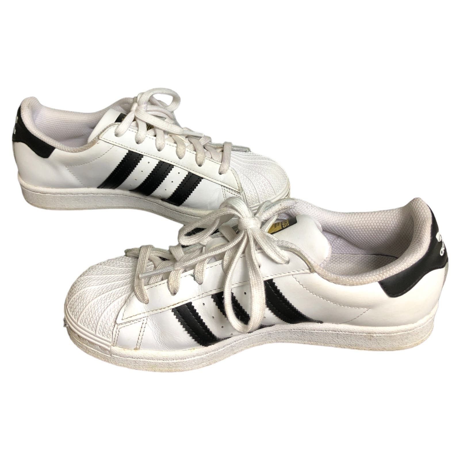 Adidas Adidas Originals Women's Superstar Sneaker White/Black 6.5 Size US 6.5 / IT 36.5 - 2 Thumbnail