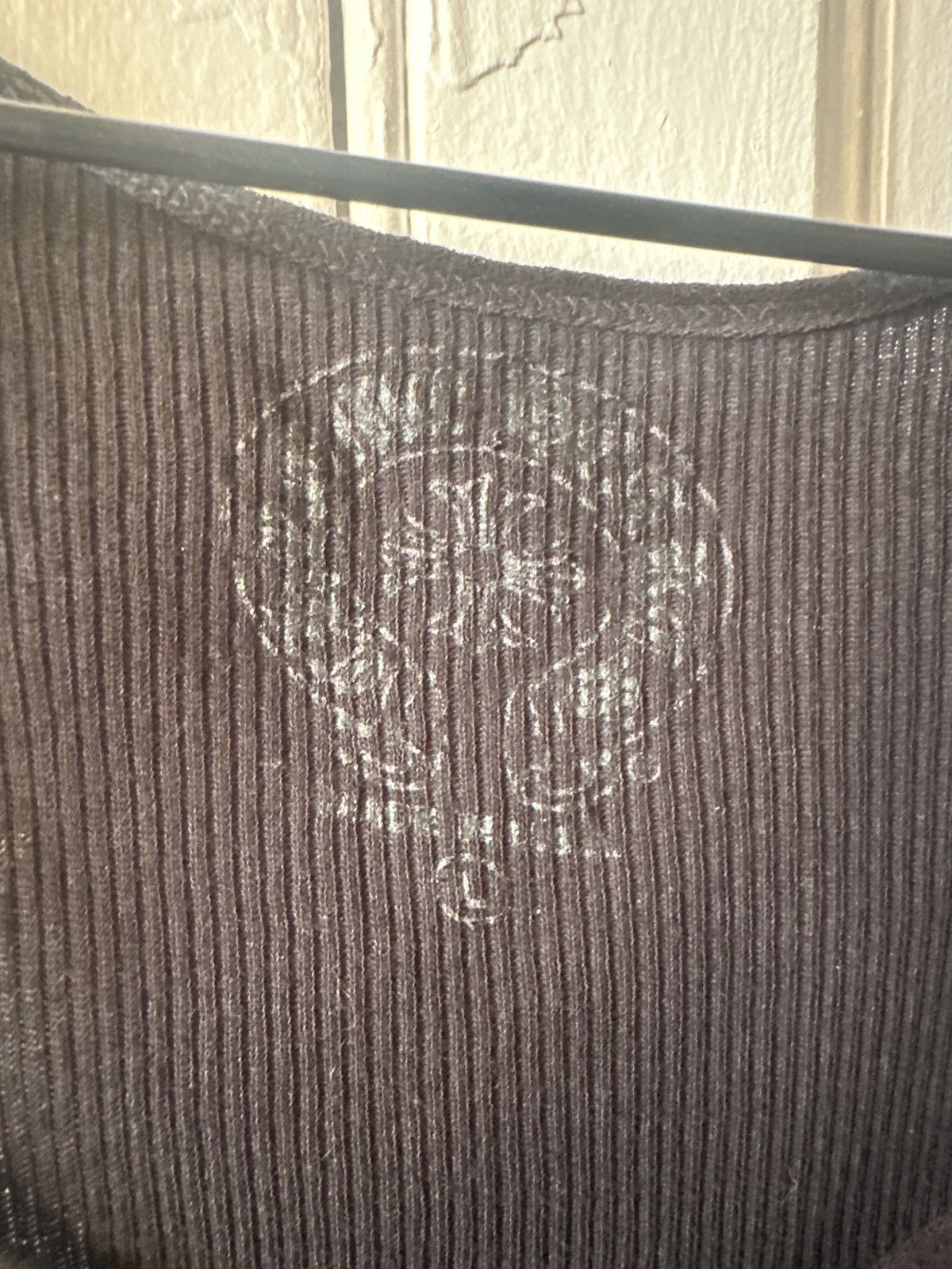 Chrome Hearts Hairy Criss Logo Tank Top Black White Size US L / EU 52-54 / 3 - 6 Thumbnail