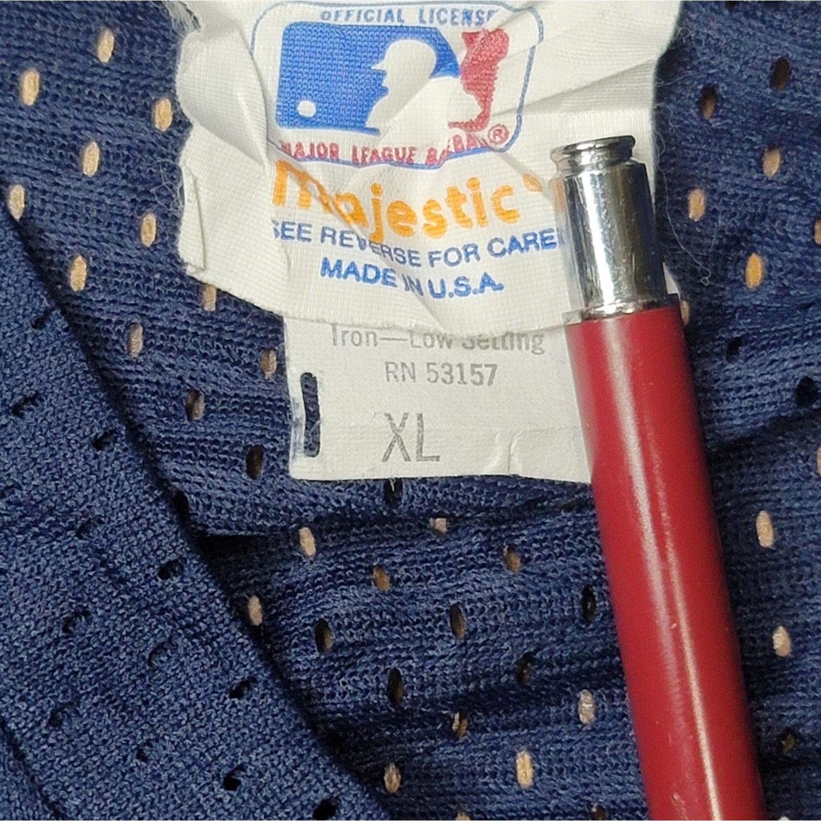 Majestic Vtg Majestic Minnesota Twins Pullover Jersey Size US XL / EU 56 / 4 - 4 Thumbnail