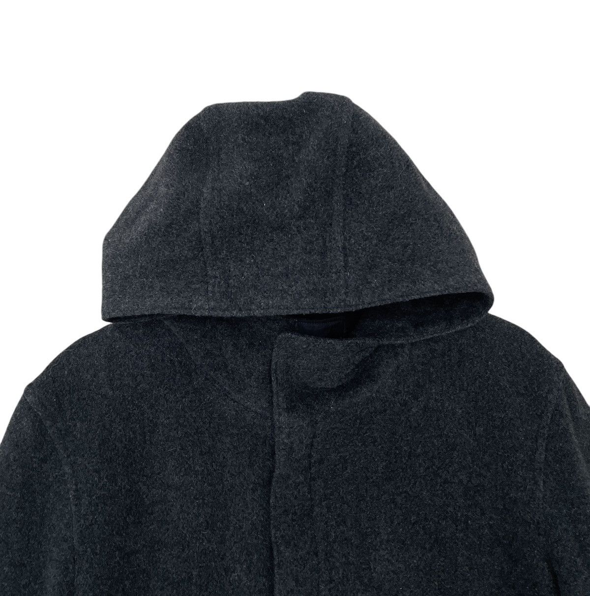Japanese Brand × PPFM Vintage Japanese Brand PPFM Wool Hoodie Parka 1990s Size US M / EU 48-50 / 2 - 3 Thumbnail