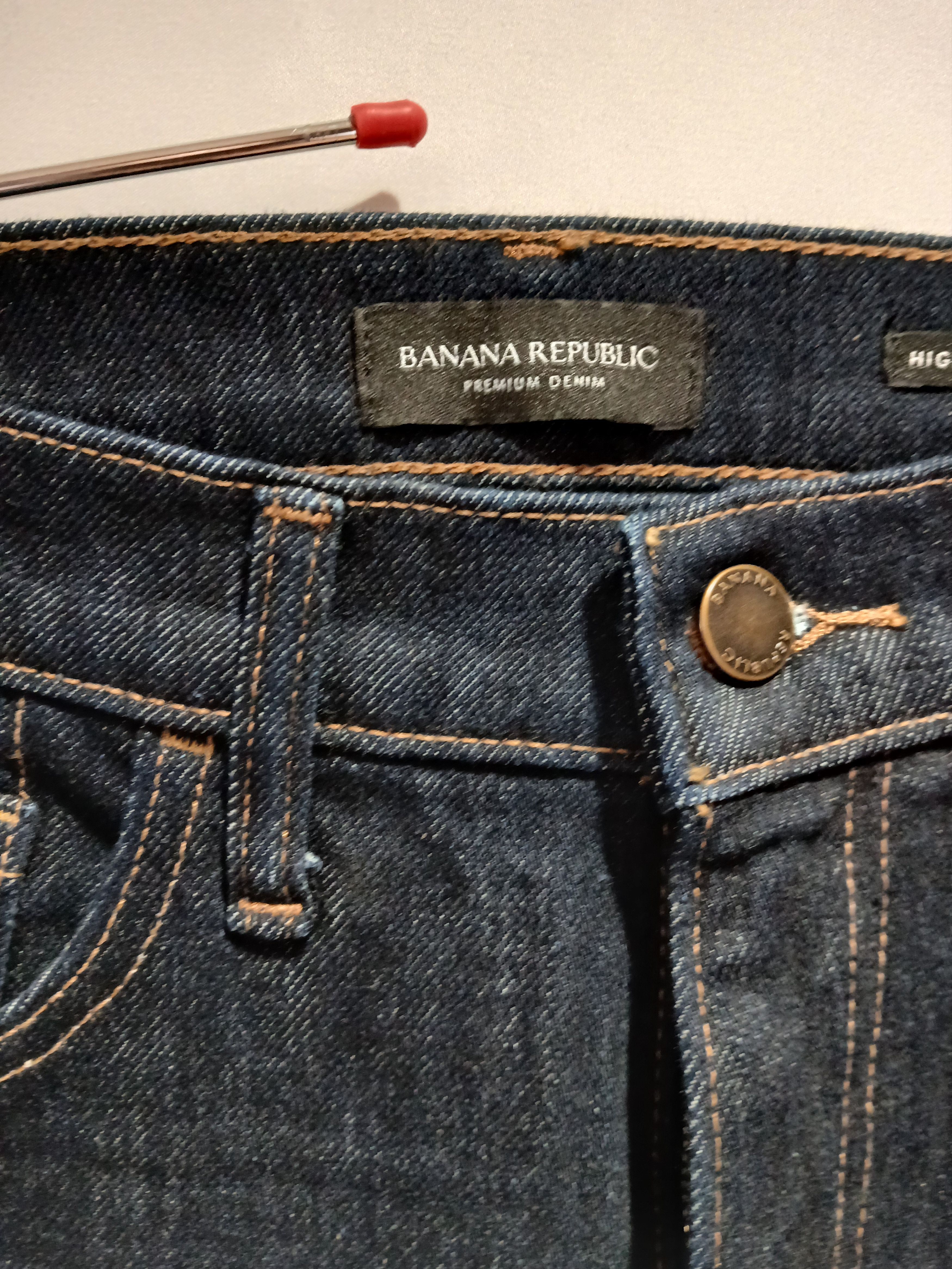 Banana Republic Banana Republic high rise crop jeans size 28 petite Size 28" / US 6 / IT 42 - 3 Thumbnail