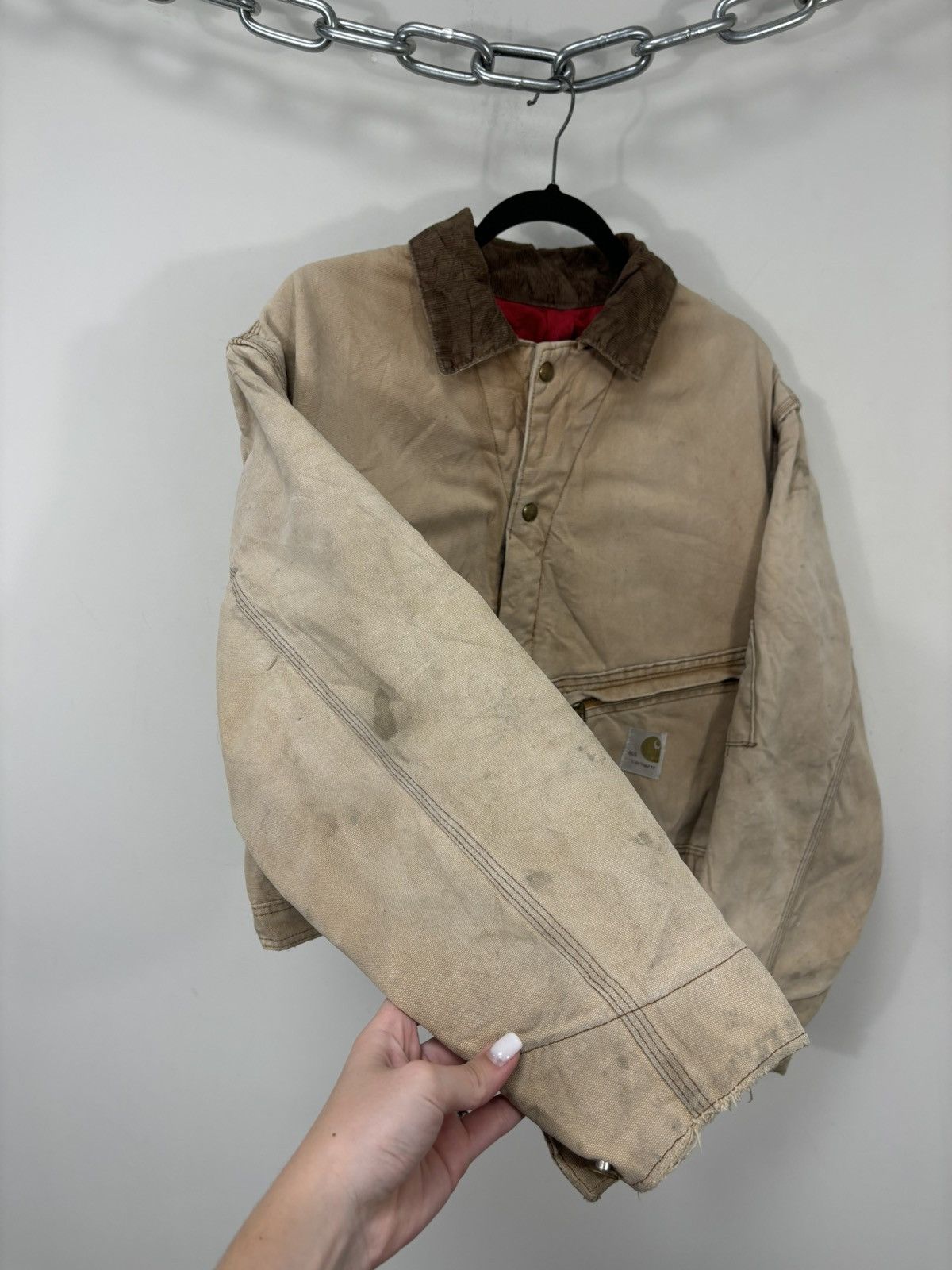 Carhartt Vintage 90s Carhartt Y2K Workwear Hype Boxy Cropped Jacket Size US L / EU 52-54 / 3 - 12 Thumbnail